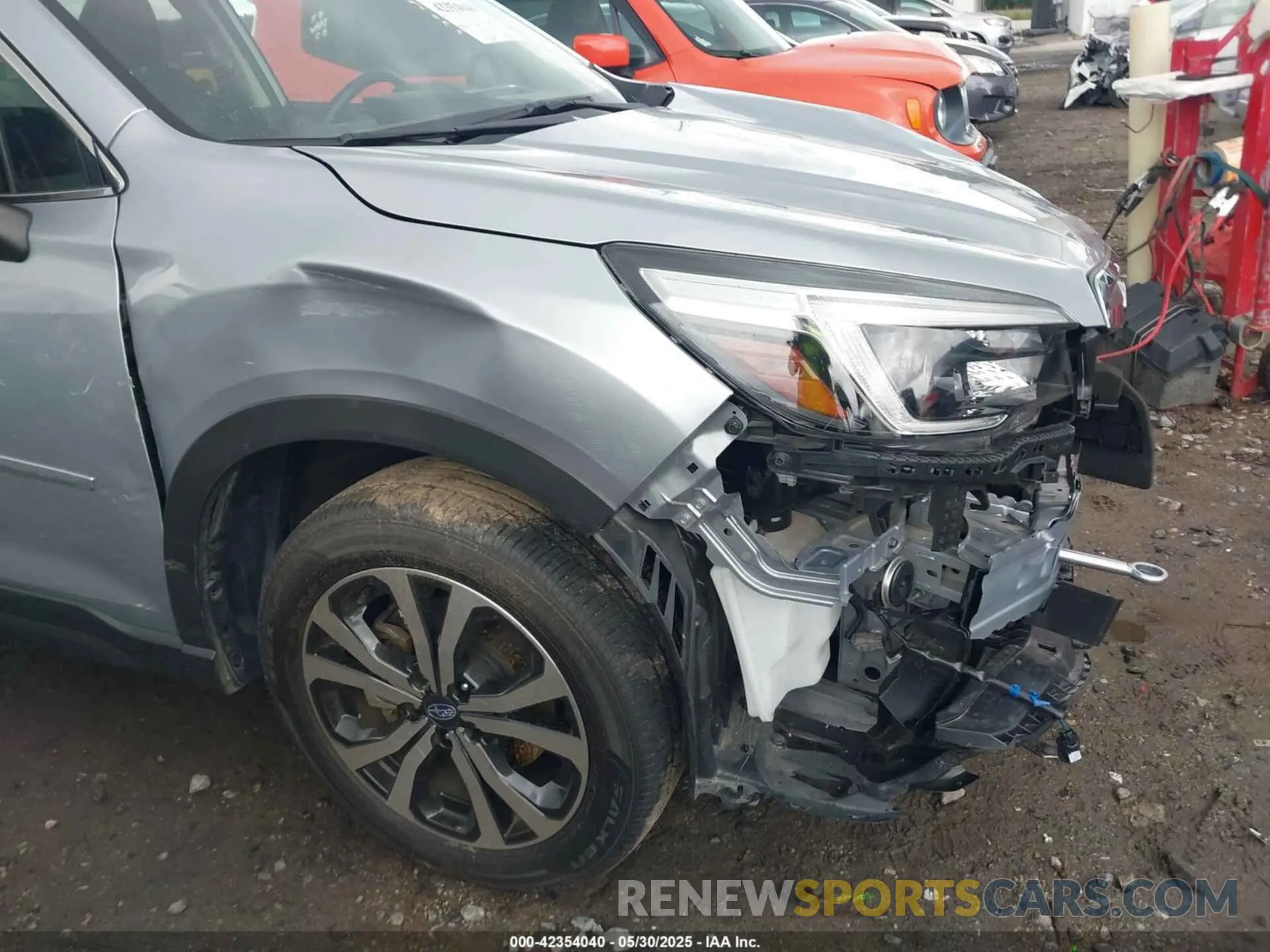19 fotografías del automóvil dañado JF2SKAUC6MH431710 SUBARU FORESTER 2021