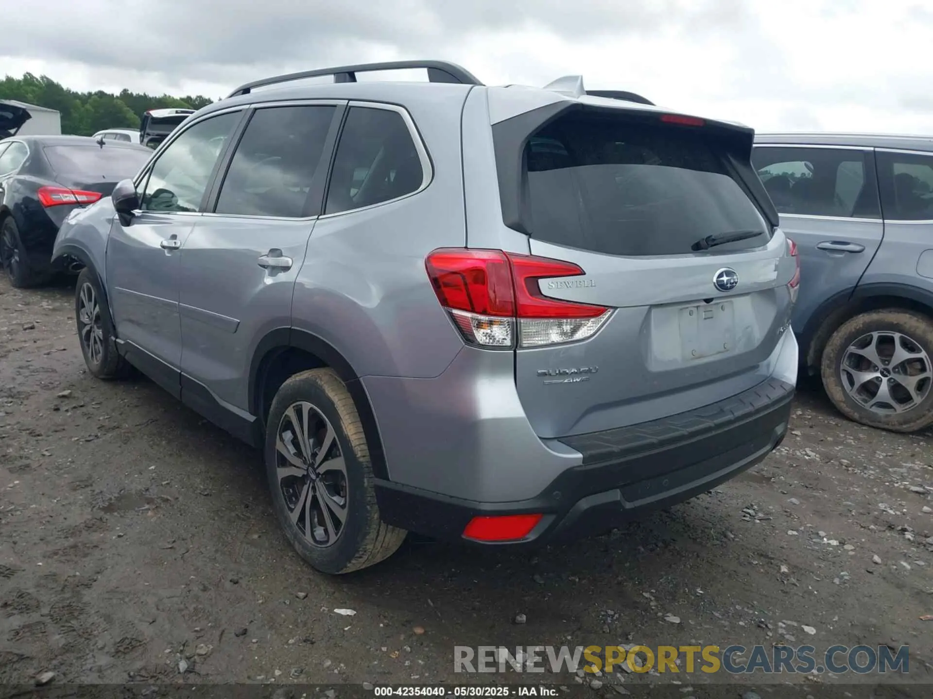 3 fotografías del automóvil dañado JF2SKAUC6MH431710 SUBARU FORESTER 2021