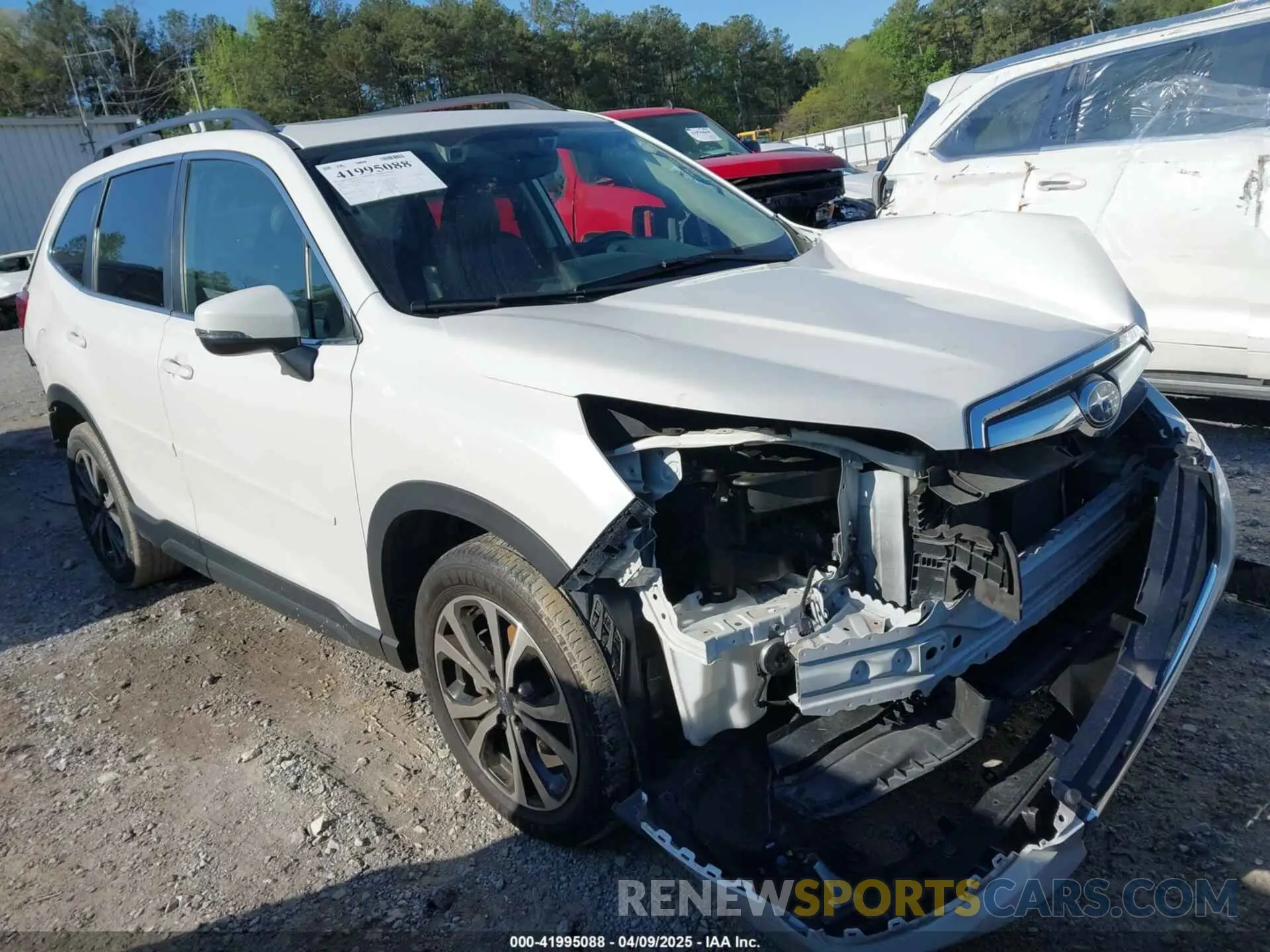 1 fotografías del automóvil dañado JF2SKAUC7MH402832 SUBARU FORESTER 2021