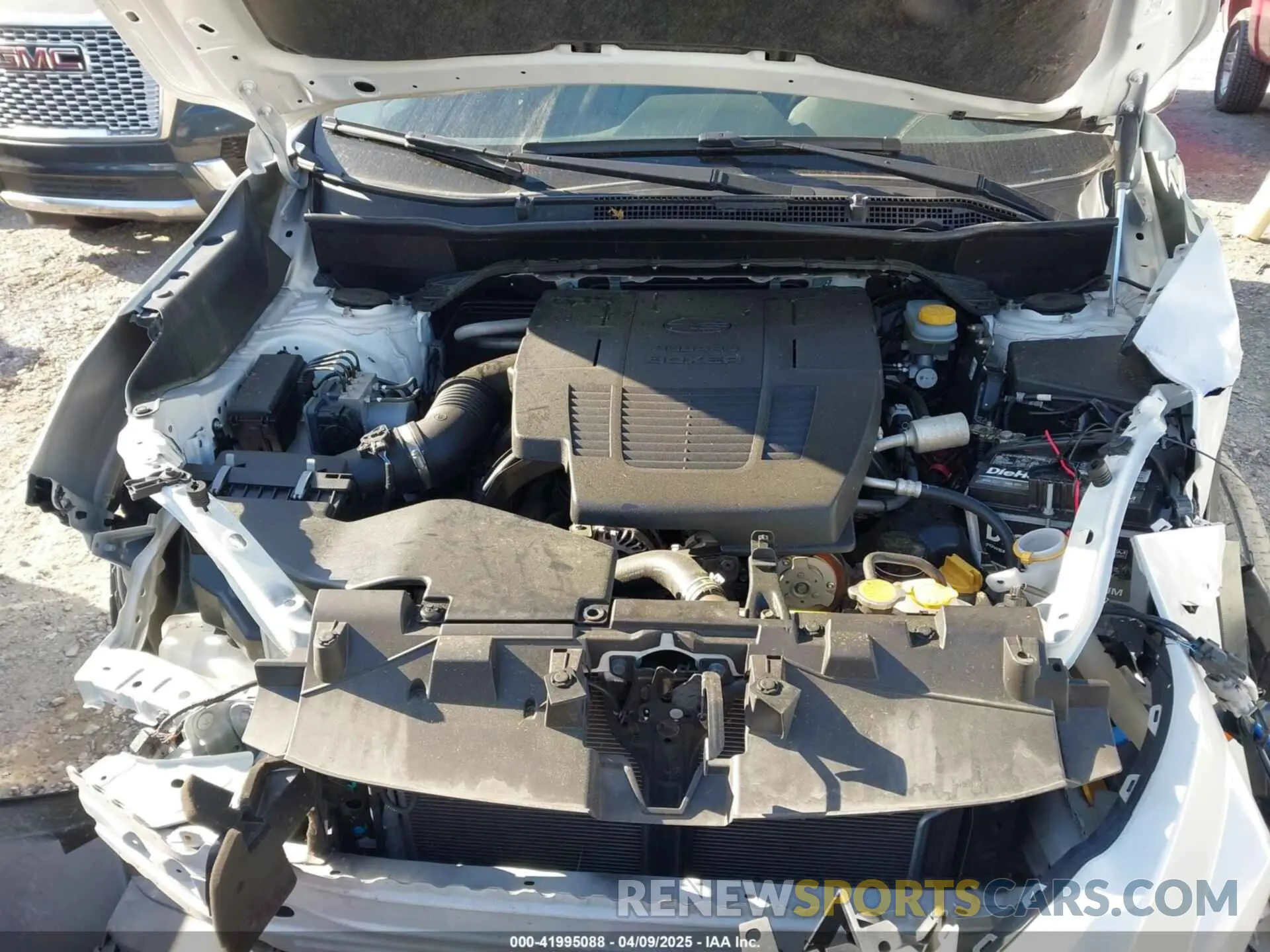 10 fotografías del automóvil dañado JF2SKAUC7MH402832 SUBARU FORESTER 2021
