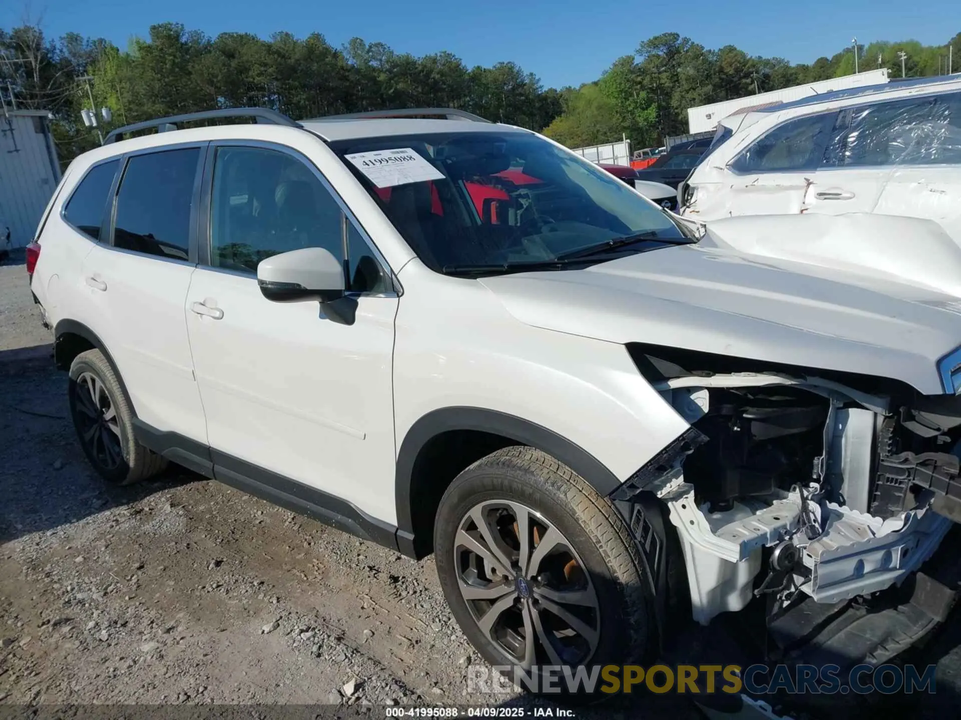 13 fotografías del automóvil dañado JF2SKAUC7MH402832 SUBARU FORESTER 2021
