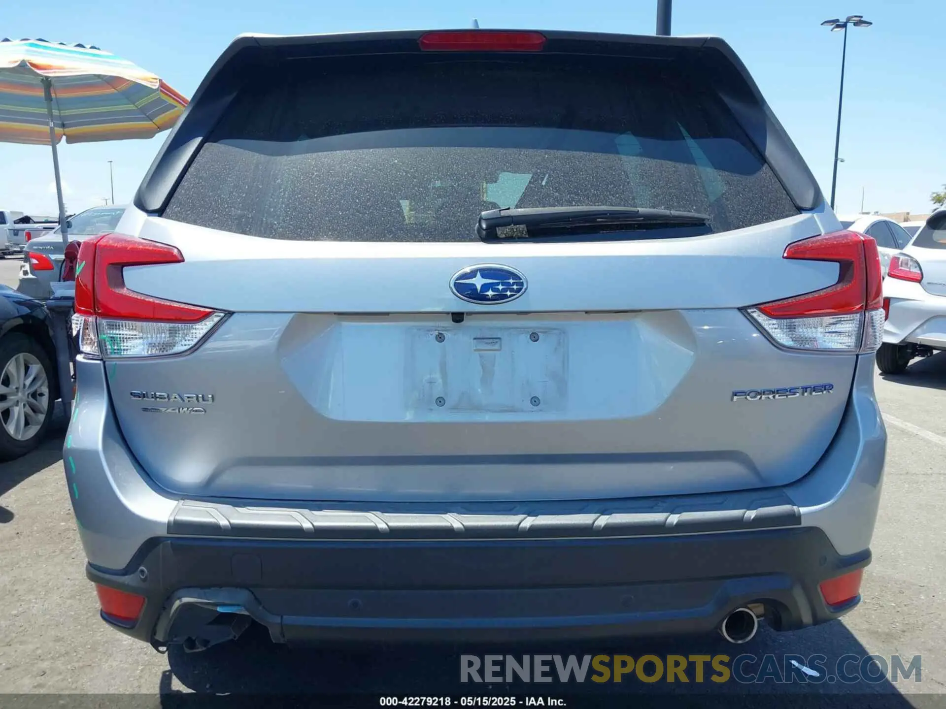 16 fotografías del automóvil dañado JF2SKAUC7MH429562 SUBARU FORESTER 2021