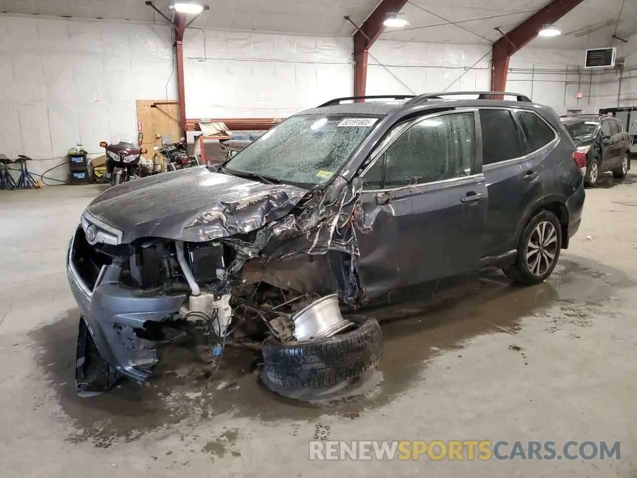1 fotografías del automóvil dañado JF2SKAUC8MH508741 SUBARU FORESTER 2021