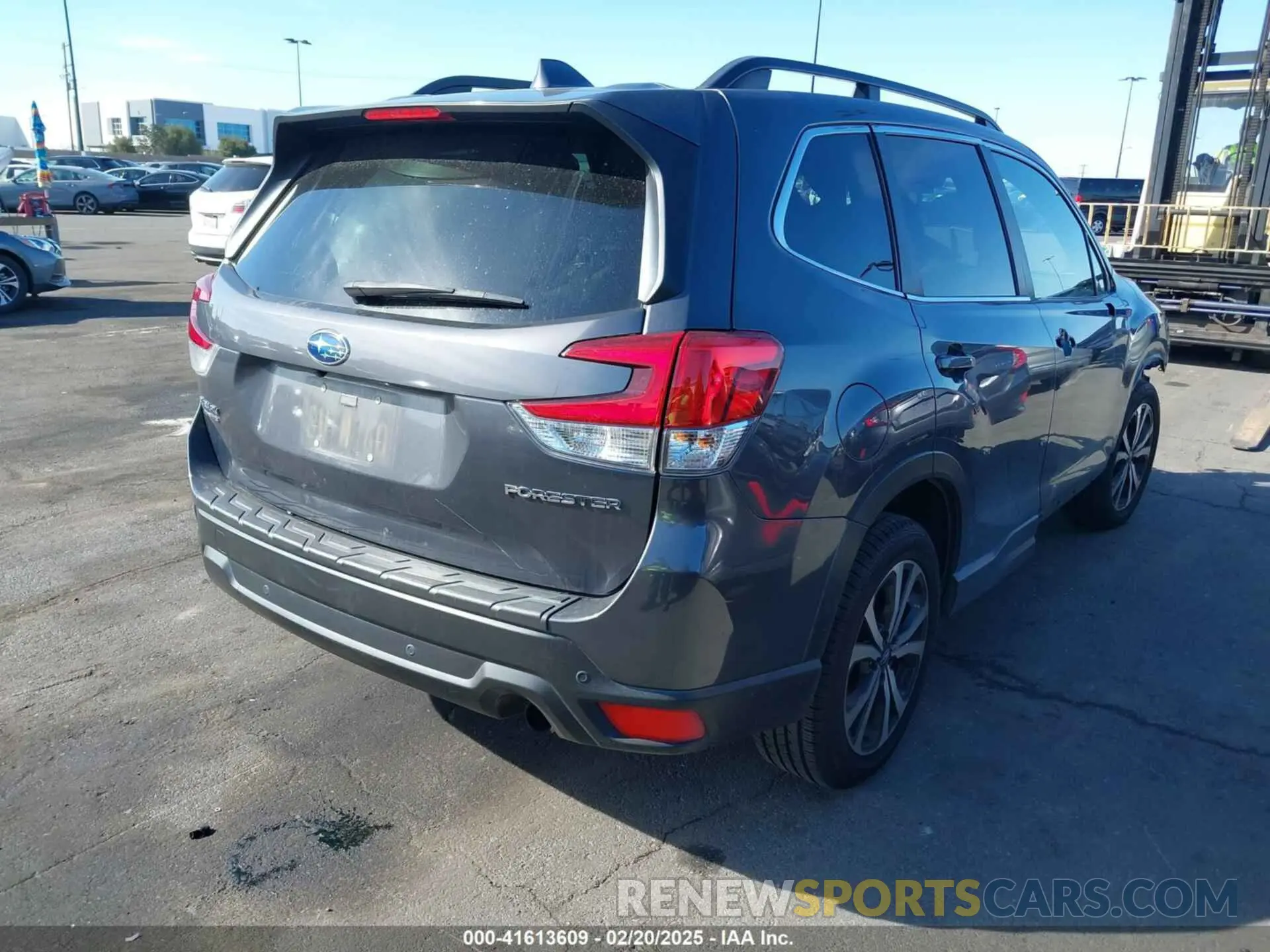 4 fotografías del automóvil dañado JF2SKAUC9MH512653 SUBARU FORESTER 2021