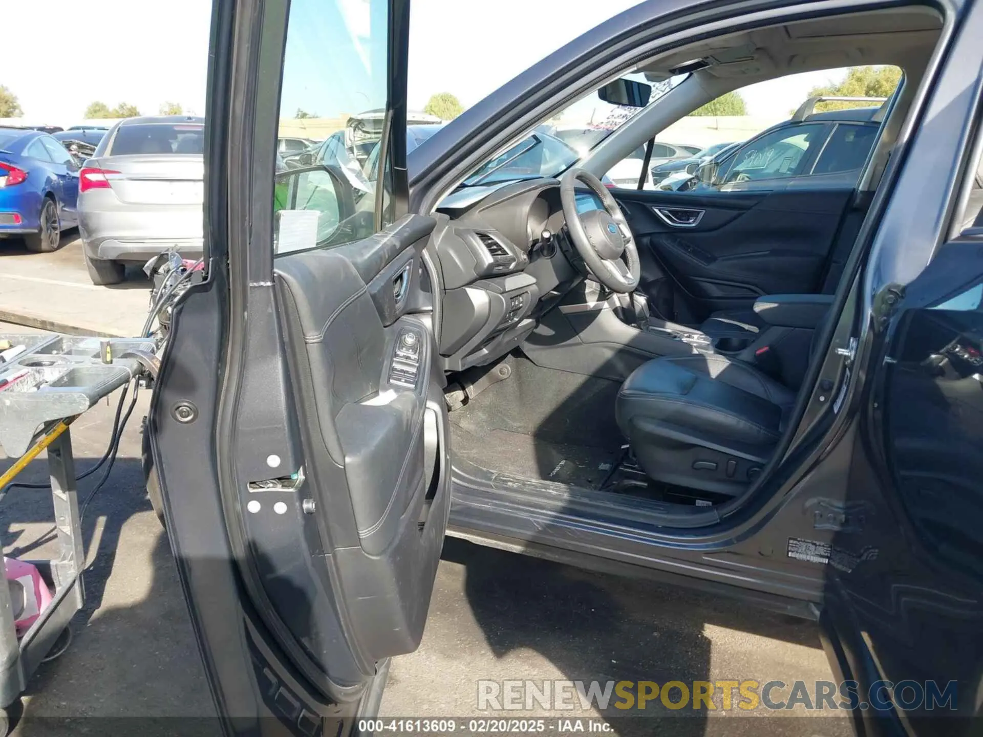 5 fotografías del automóvil dañado JF2SKAUC9MH512653 SUBARU FORESTER 2021