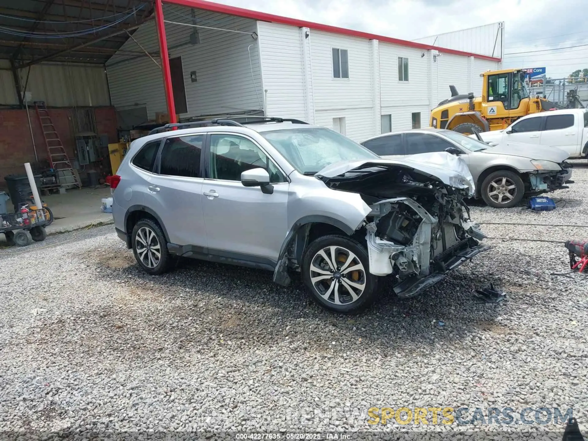 1 fotografías del automóvil dañado JF2SKAUC9MH532420 SUBARU FORESTER 2021