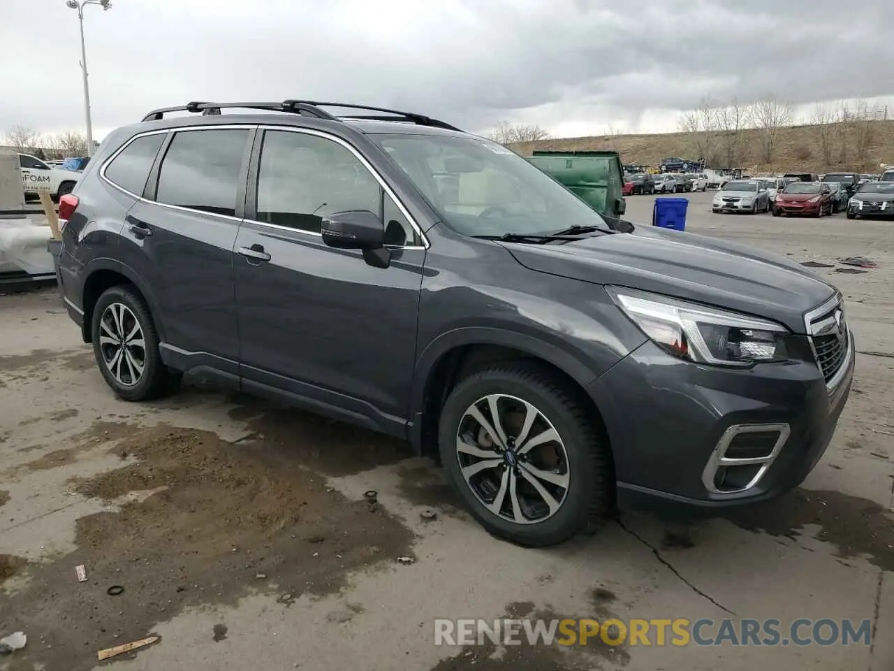 4 fotografías del automóvil dañado JF2SKAUCXMH412612 SUBARU FORESTER 2021