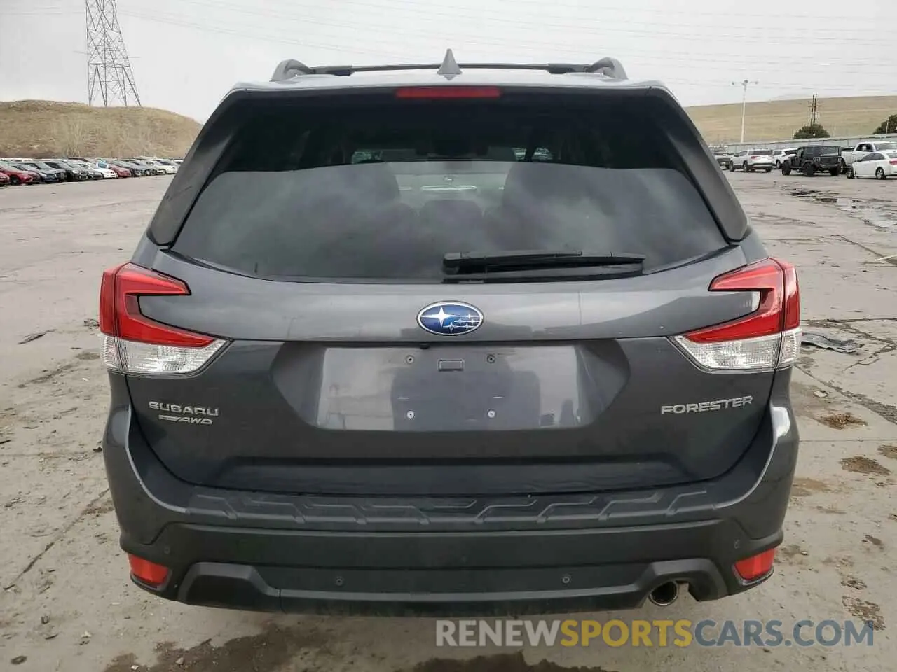 6 fotografías del automóvil dañado JF2SKAUCXMH412612 SUBARU FORESTER 2021