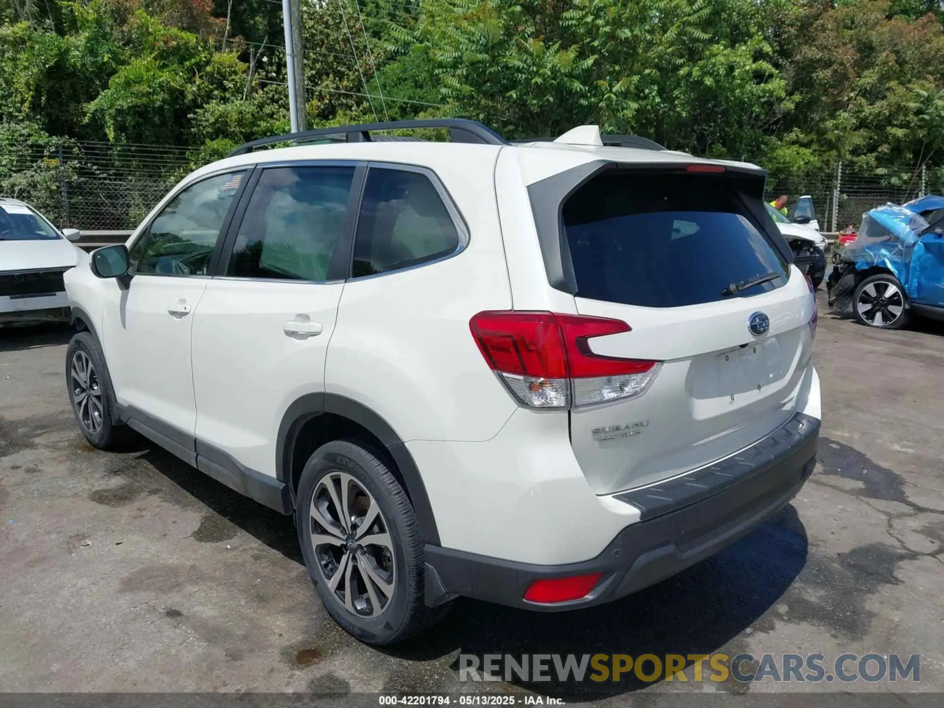 3 fotografías del automóvil dañado JF2SKAUCXMH538176 SUBARU FORESTER 2021