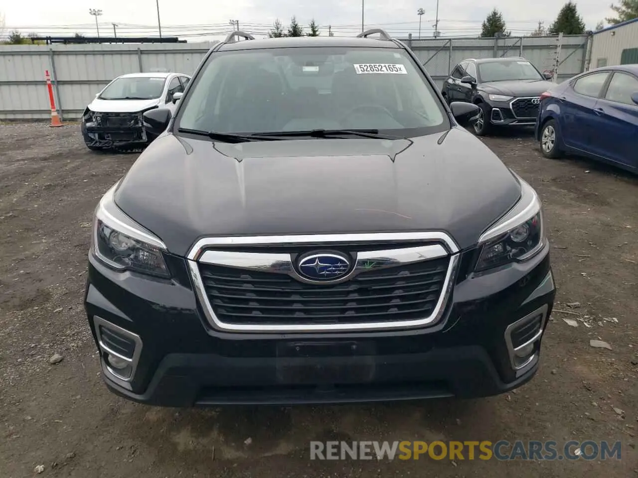 5 fotografías del automóvil dañado JF2SKAUCXMH581982 SUBARU FORESTER 2021