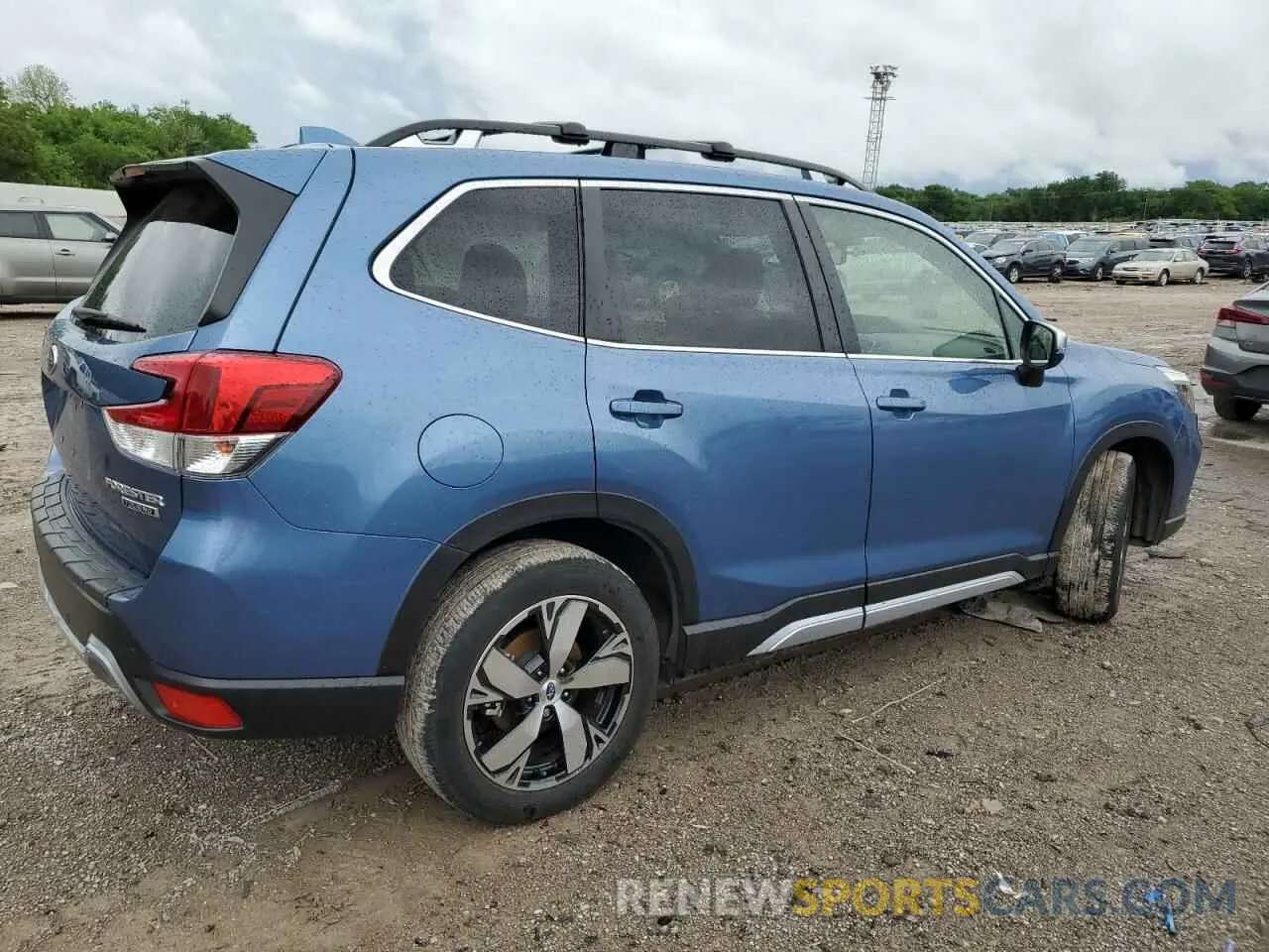 3 fotografías del automóvil dañado JF2SKAXC0MH486262 SUBARU FORESTER 2021