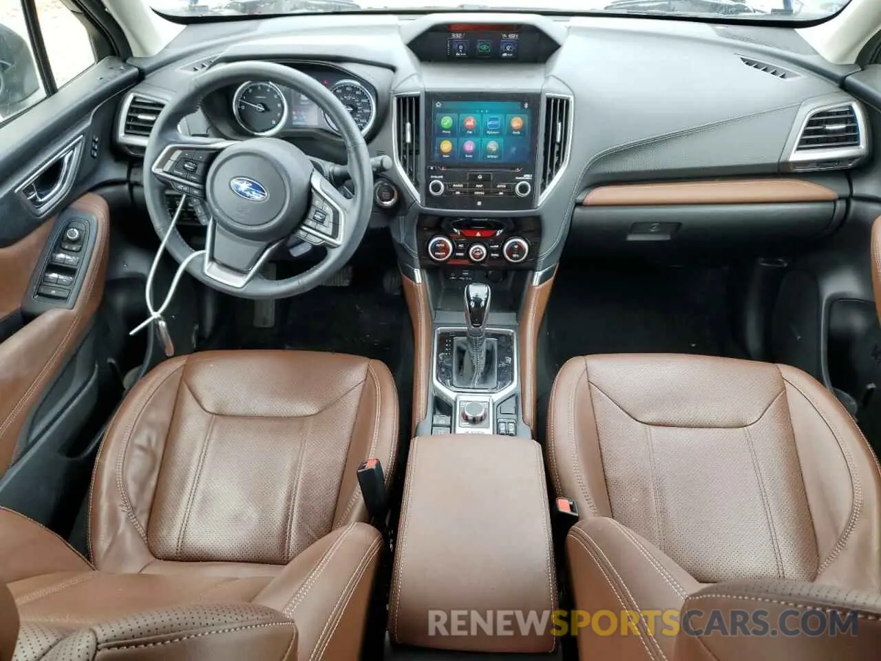 8 fotografías del automóvil dañado JF2SKAXC0MH486262 SUBARU FORESTER 2021