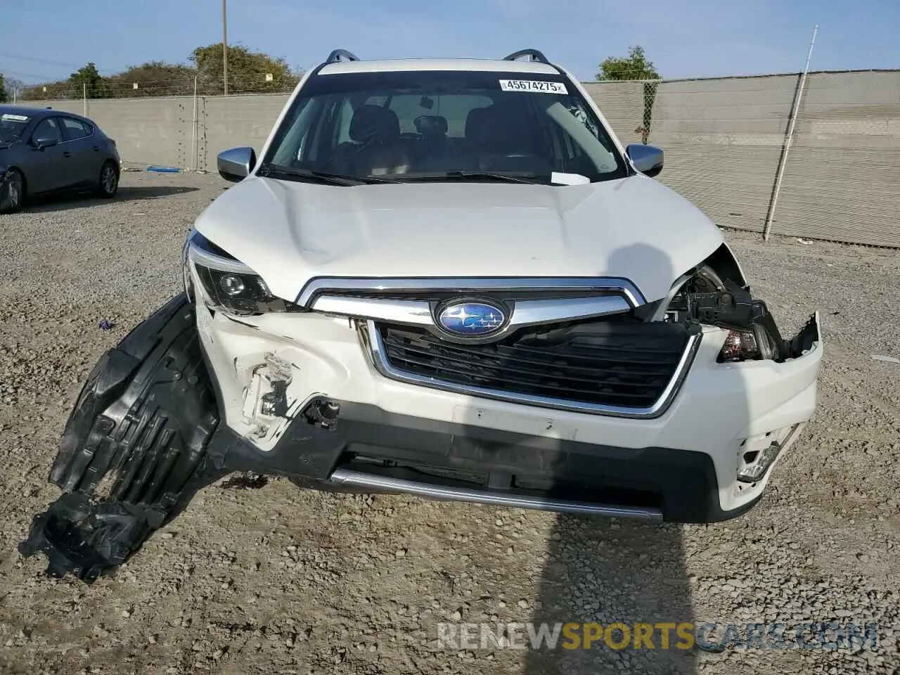 5 fotografías del automóvil dañado JF2SKAXC2MH560457 SUBARU FORESTER 2021