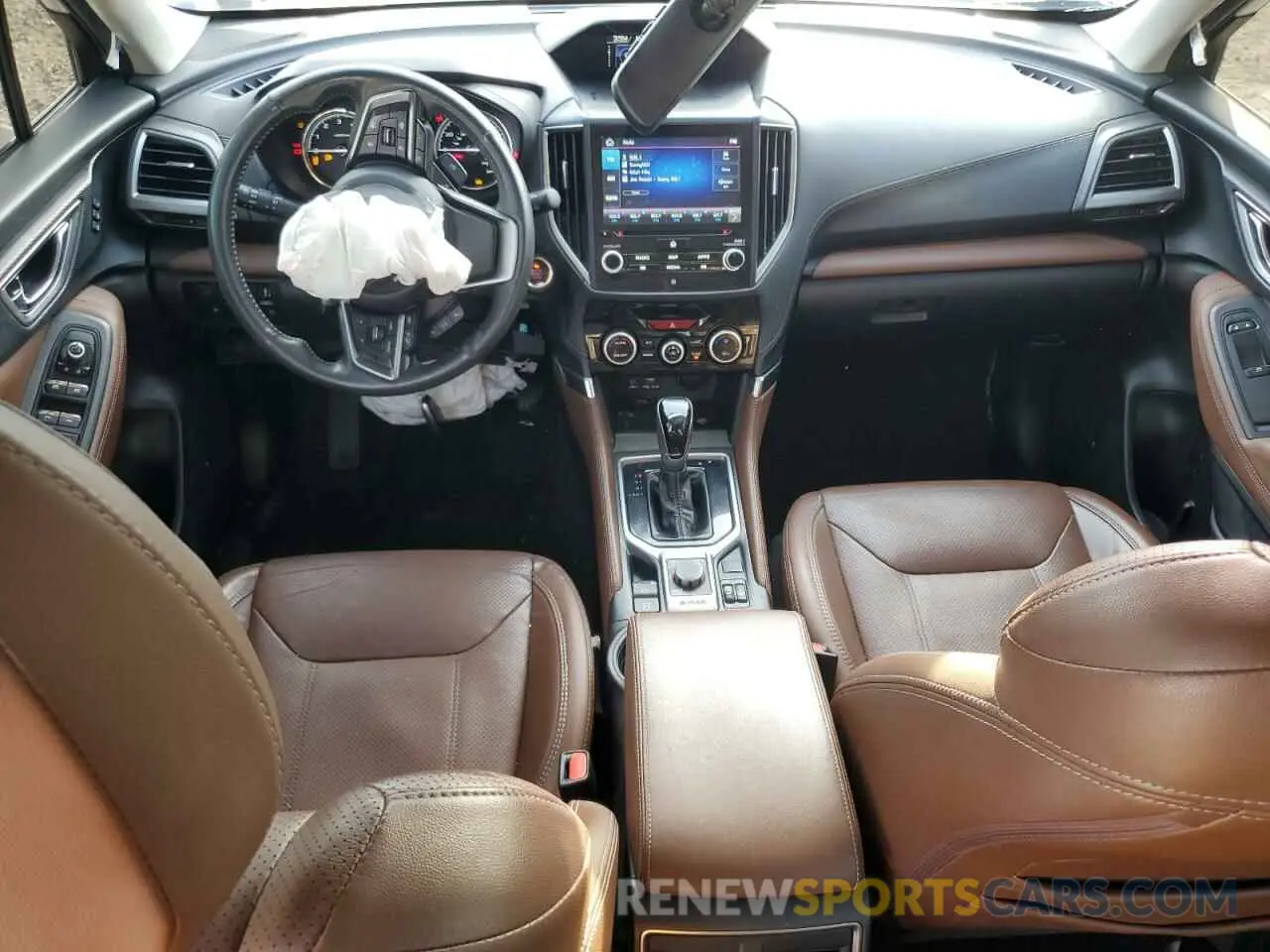 8 fotografías del automóvil dañado JF2SKAXC2MH560457 SUBARU FORESTER 2021