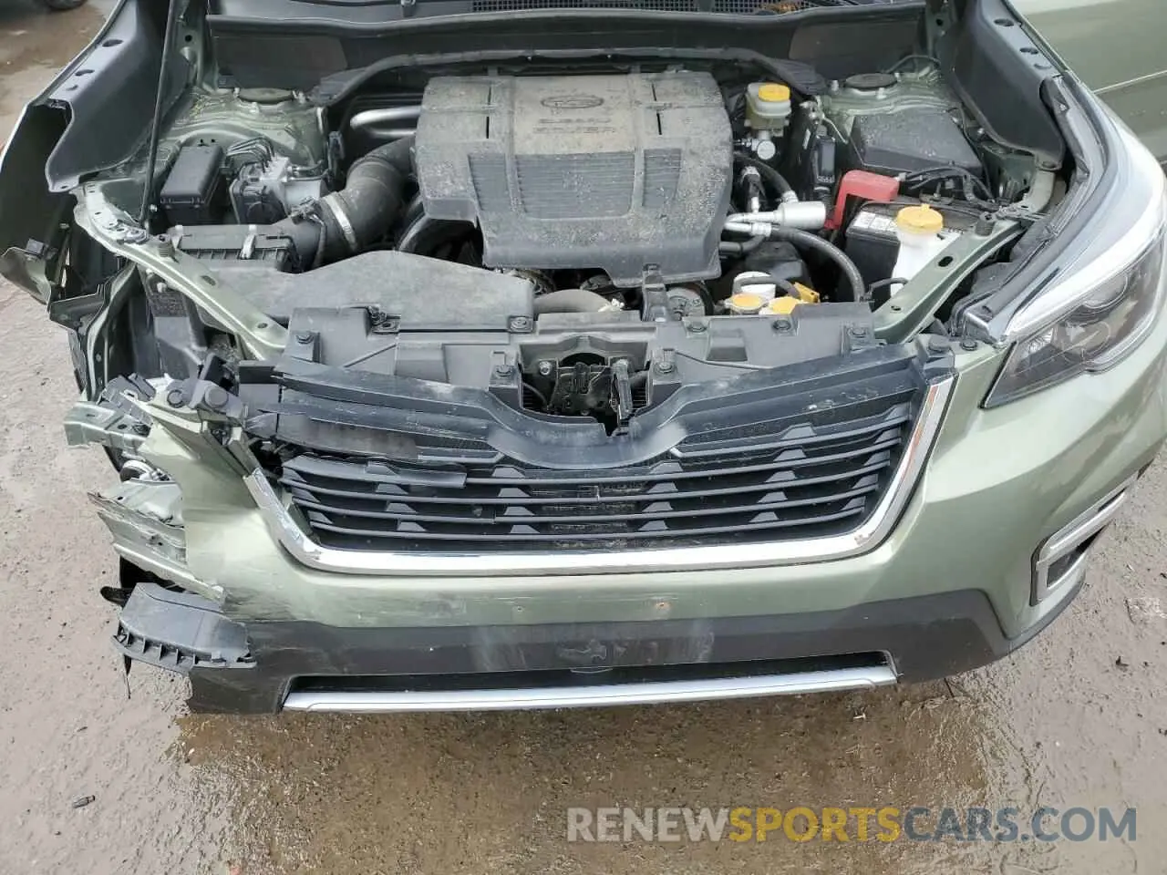 12 fotografías del automóvil dañado JF2SKAXC4MH443687 SUBARU FORESTER 2021