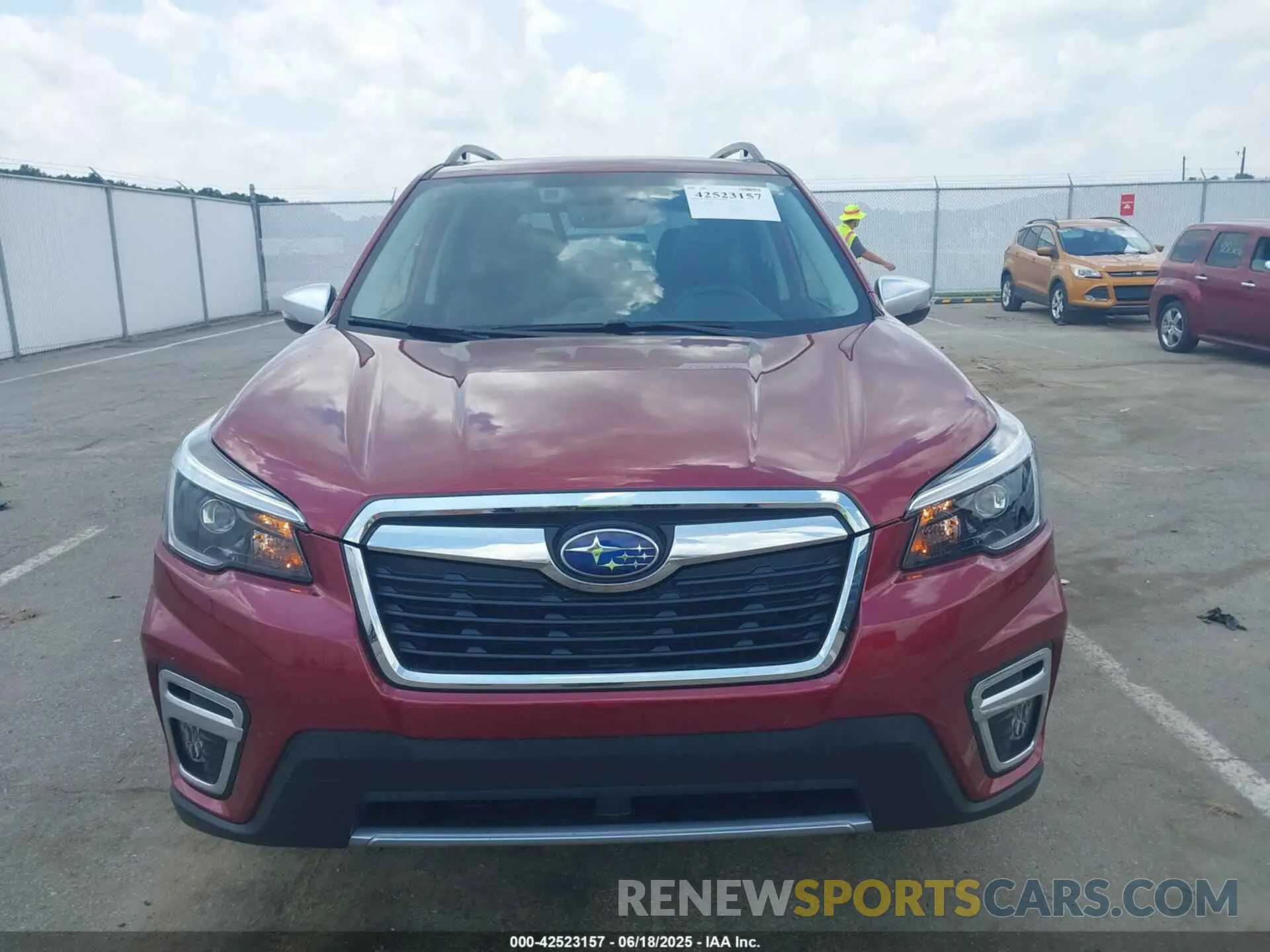 13 fotografías del automóvil dañado JF2SKAXC7MH526823 SUBARU FORESTER 2021