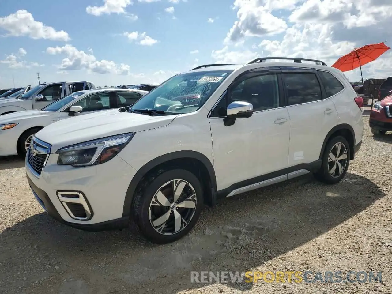 1 fotografías del automóvil dañado JF2SKAXC8MH558860 SUBARU FORESTER 2021