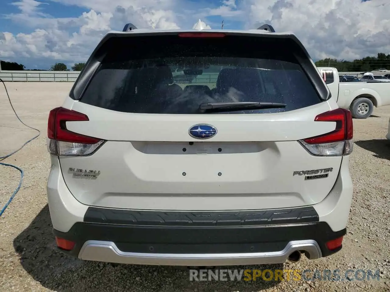 6 fotografías del automóvil dañado JF2SKAXC8MH558860 SUBARU FORESTER 2021