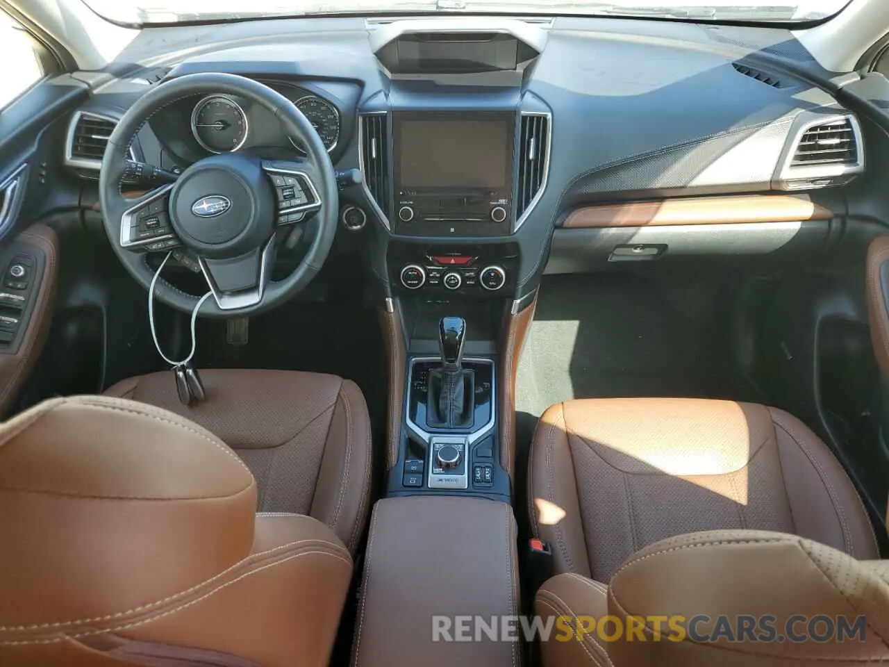 8 fotografías del automóvil dañado JF2SKAXC8MH558860 SUBARU FORESTER 2021