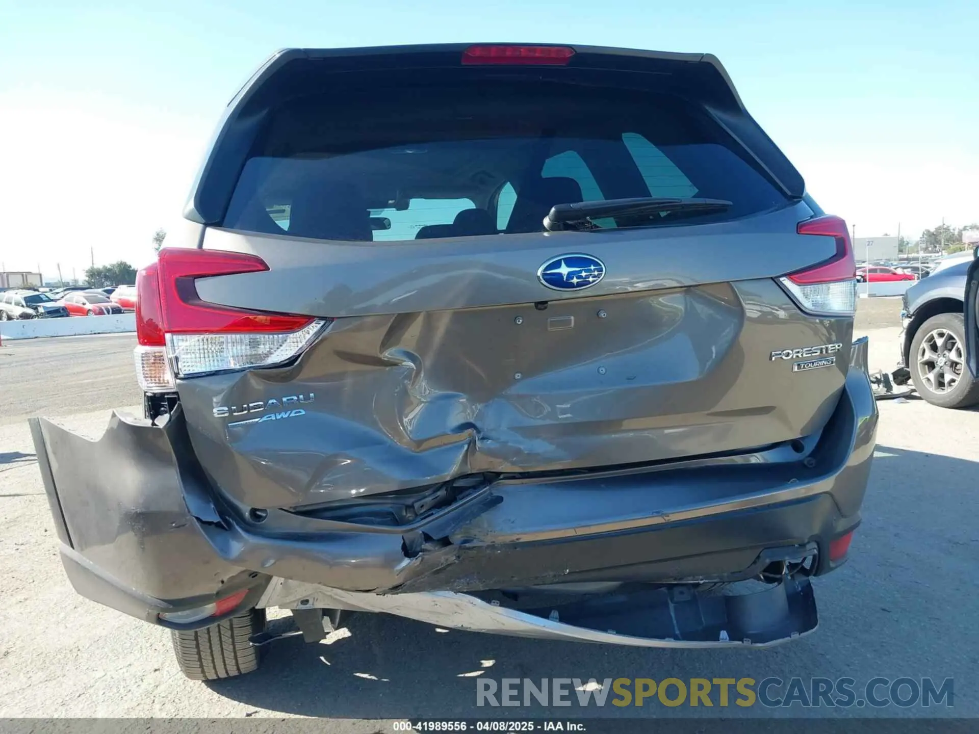 16 fotografías del automóvil dañado JF2SKAXC9MH590247 SUBARU FORESTER 2021