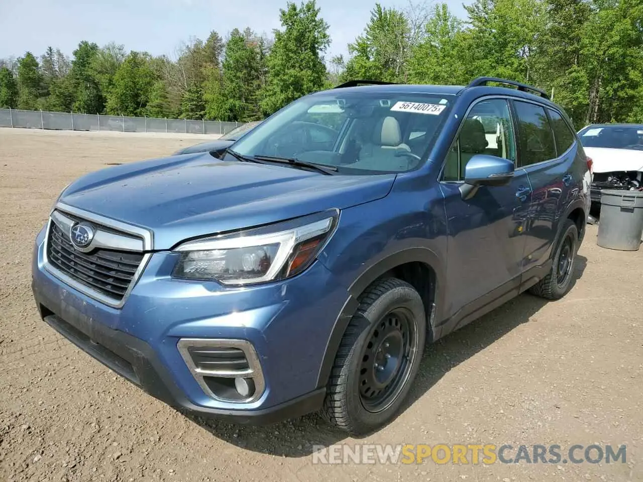 1 fotografías del automóvil dañado JF2SKEUC5MH440065 SUBARU FORESTER 2021