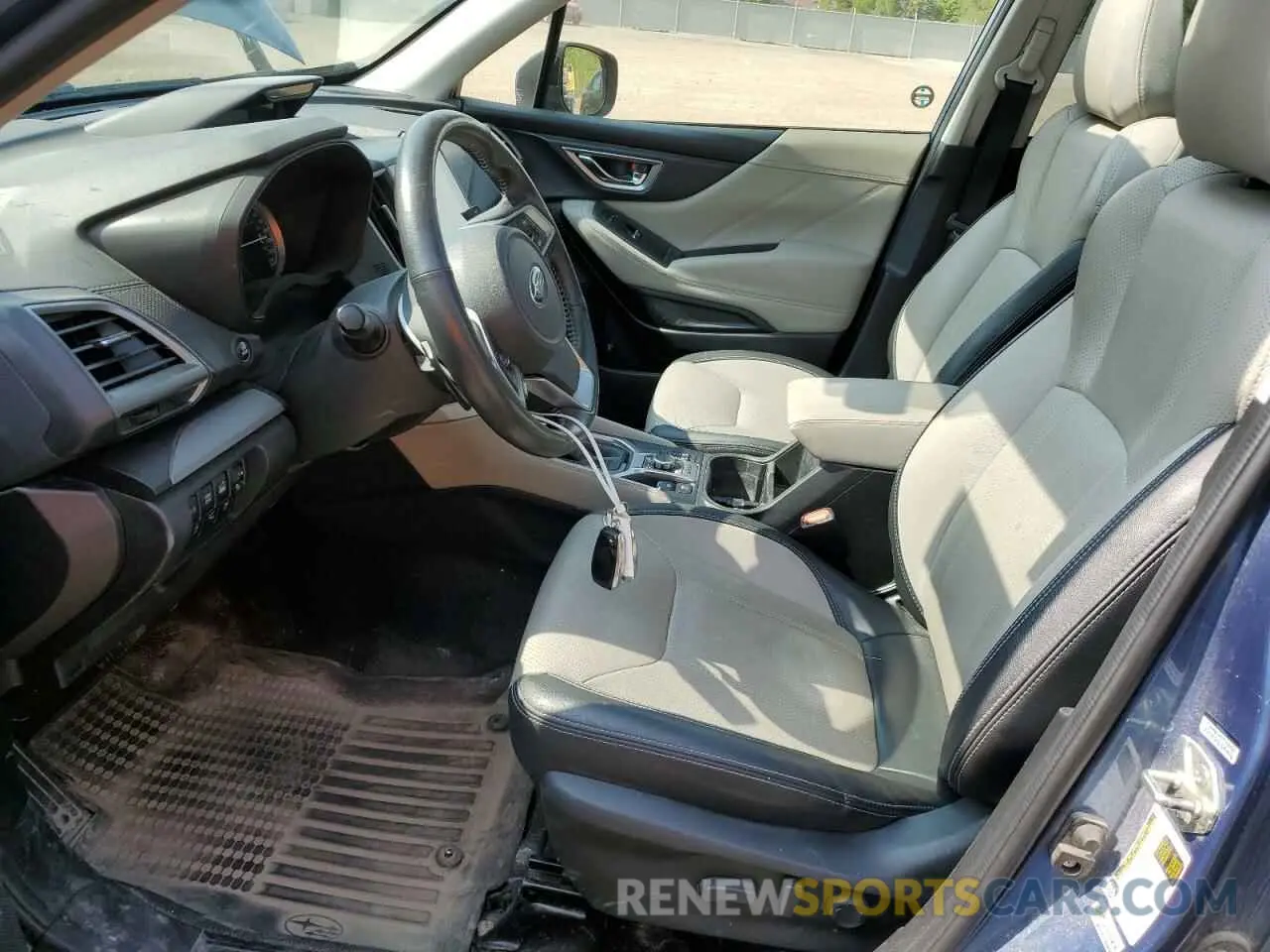 7 fotografías del automóvil dañado JF2SKEUC5MH440065 SUBARU FORESTER 2021
