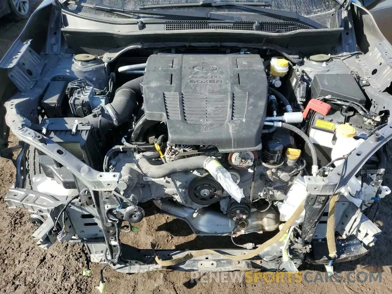 12 fotografías del automóvil dañado JF2SKEUC7MH411036 SUBARU FORESTER 2021
