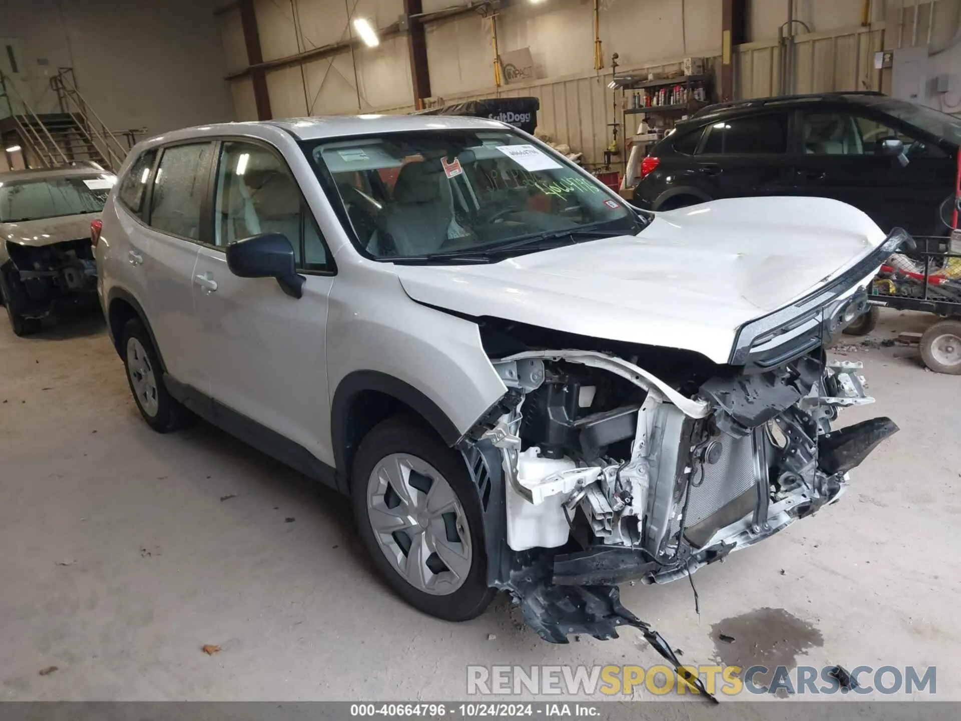1 fotografías del automóvil dañado JF2SKAAC3NH481955 SUBARU FORESTER 2022