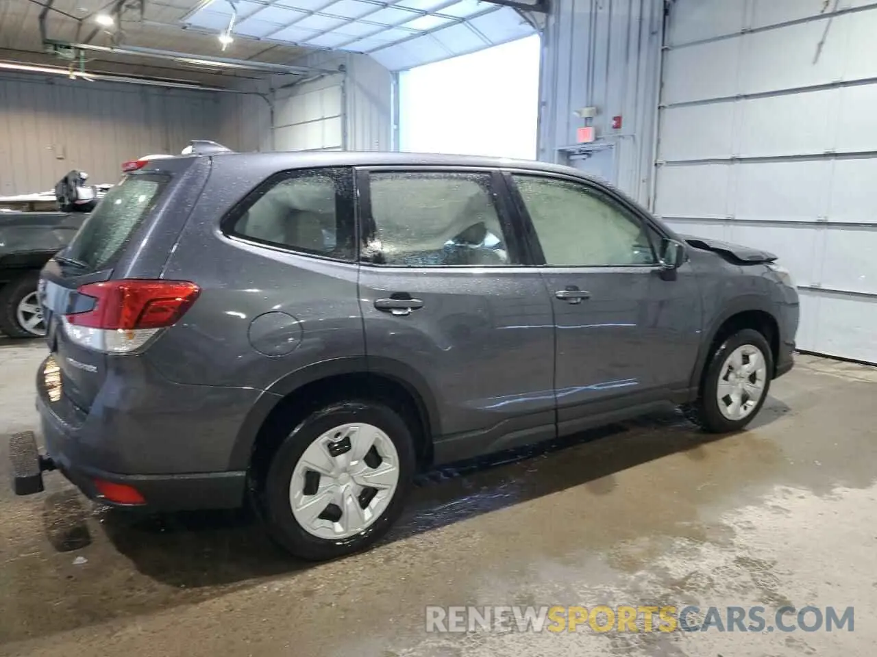 3 fotografías del automóvil dañado JF2SKAAC6NH513930 SUBARU FORESTER 2022