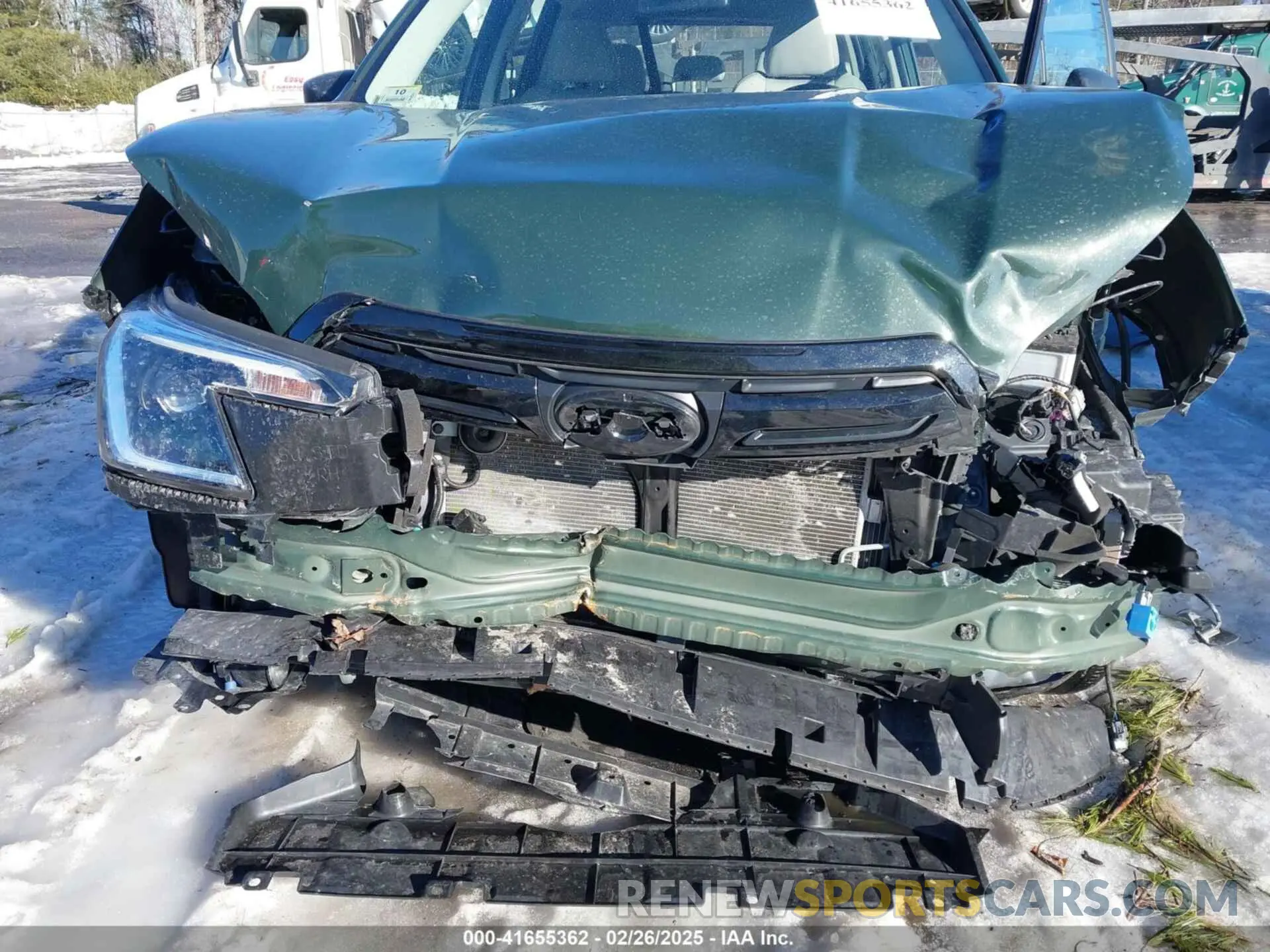 6 fotografías del automóvil dañado JF2SKACC1NH501987 SUBARU FORESTER 2022