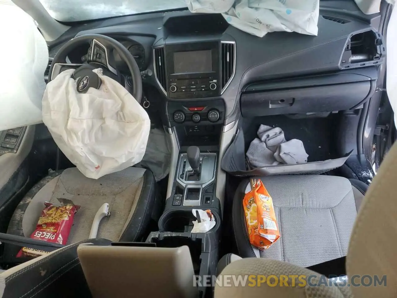 8 fotografías del automóvil dañado JF2SKACC3NH507287 SUBARU FORESTER 2022