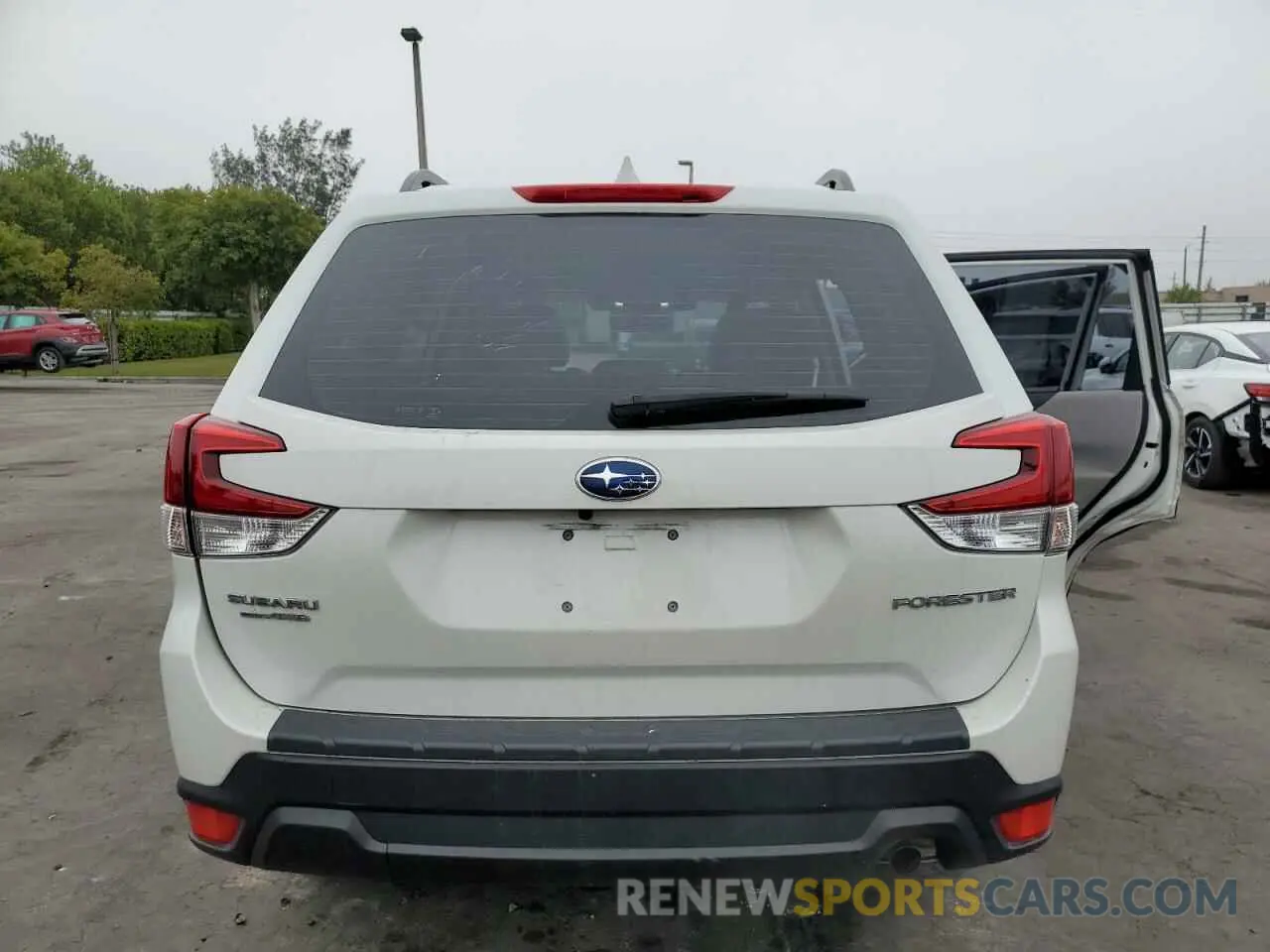 6 fotografías del automóvil dañado JF2SKACC6NH410634 SUBARU FORESTER 2022