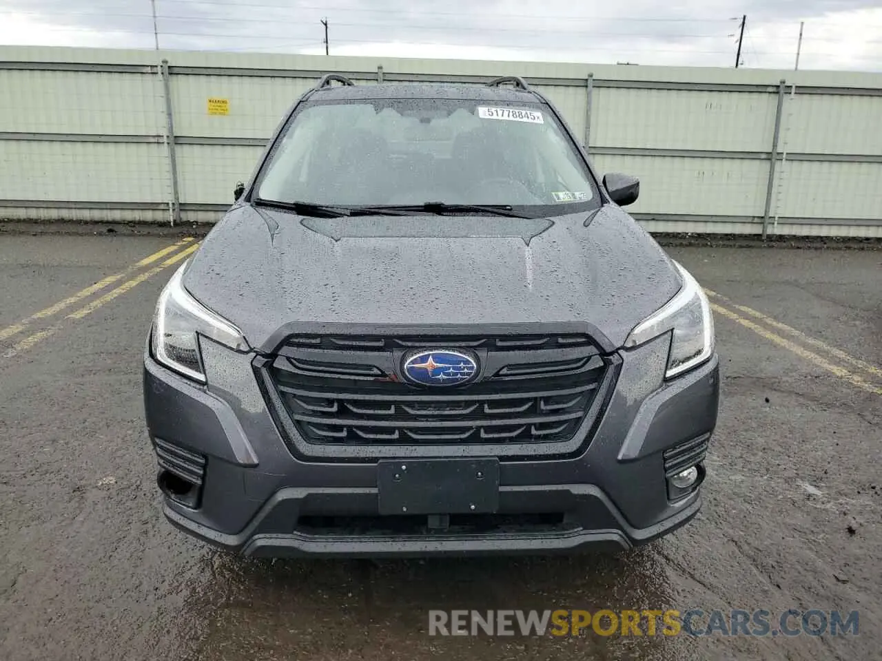 5 fotografías del automóvil dañado JF2SKADC1NH409597 SUBARU FORESTER 2022