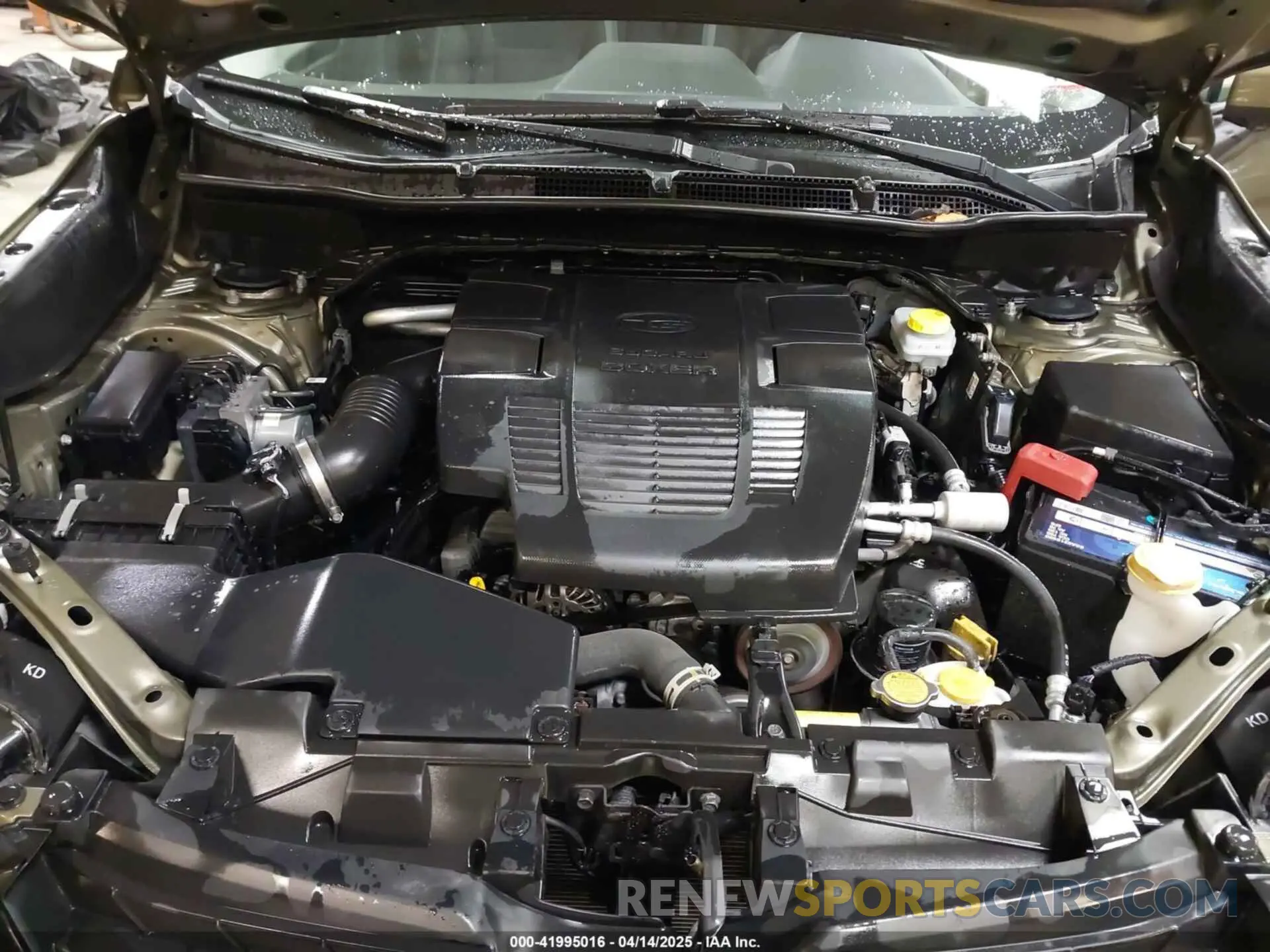 10 fotografías del automóvil dañado JF2SKADC2NH425386 SUBARU FORESTER 2022