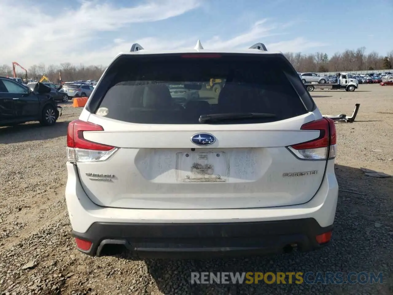6 fotografías del automóvil dañado JF2SKADC2NH459490 SUBARU FORESTER 2022