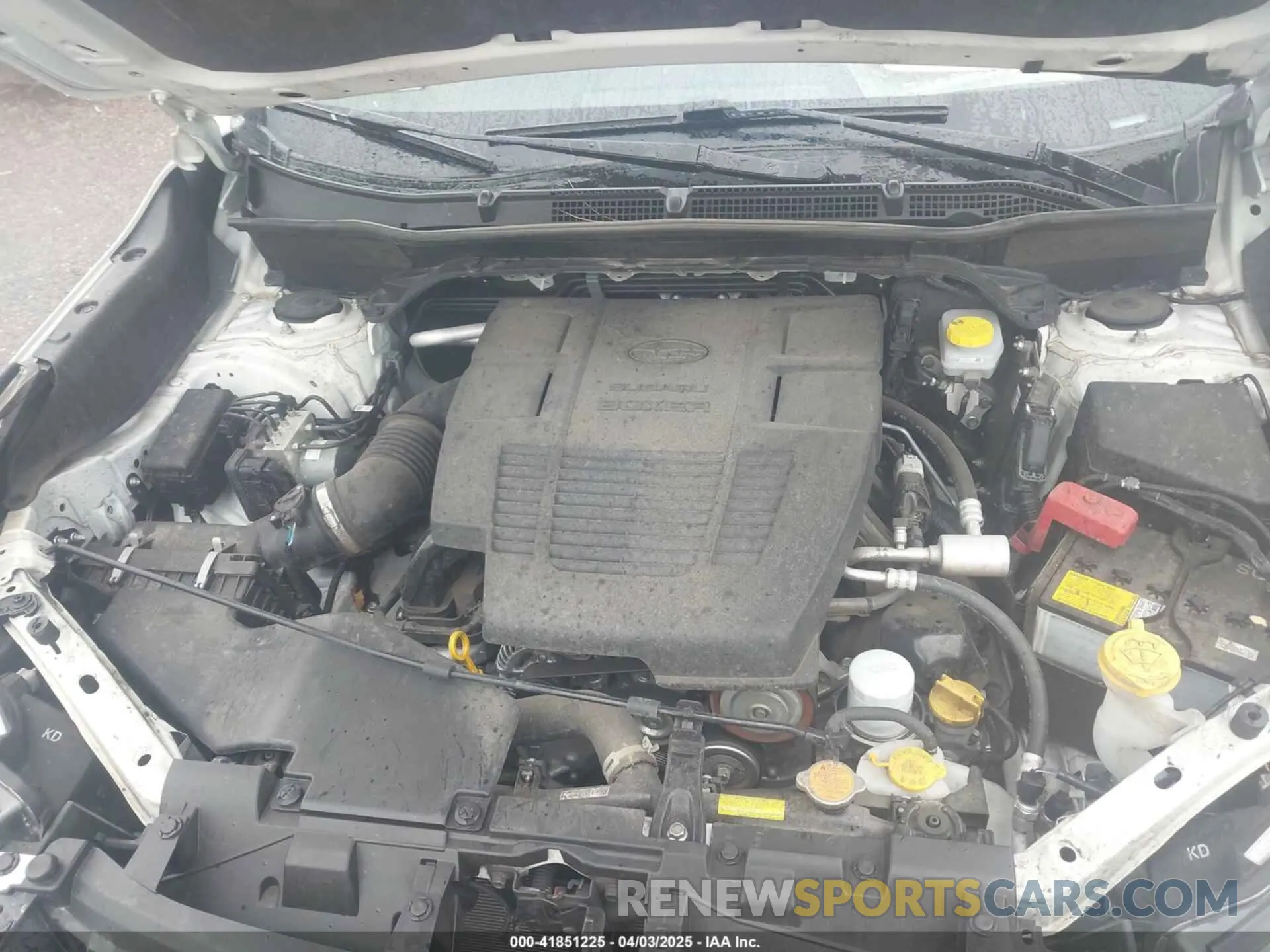 10 fotografías del automóvil dañado JF2SKADC4NH430394 SUBARU FORESTER 2022
