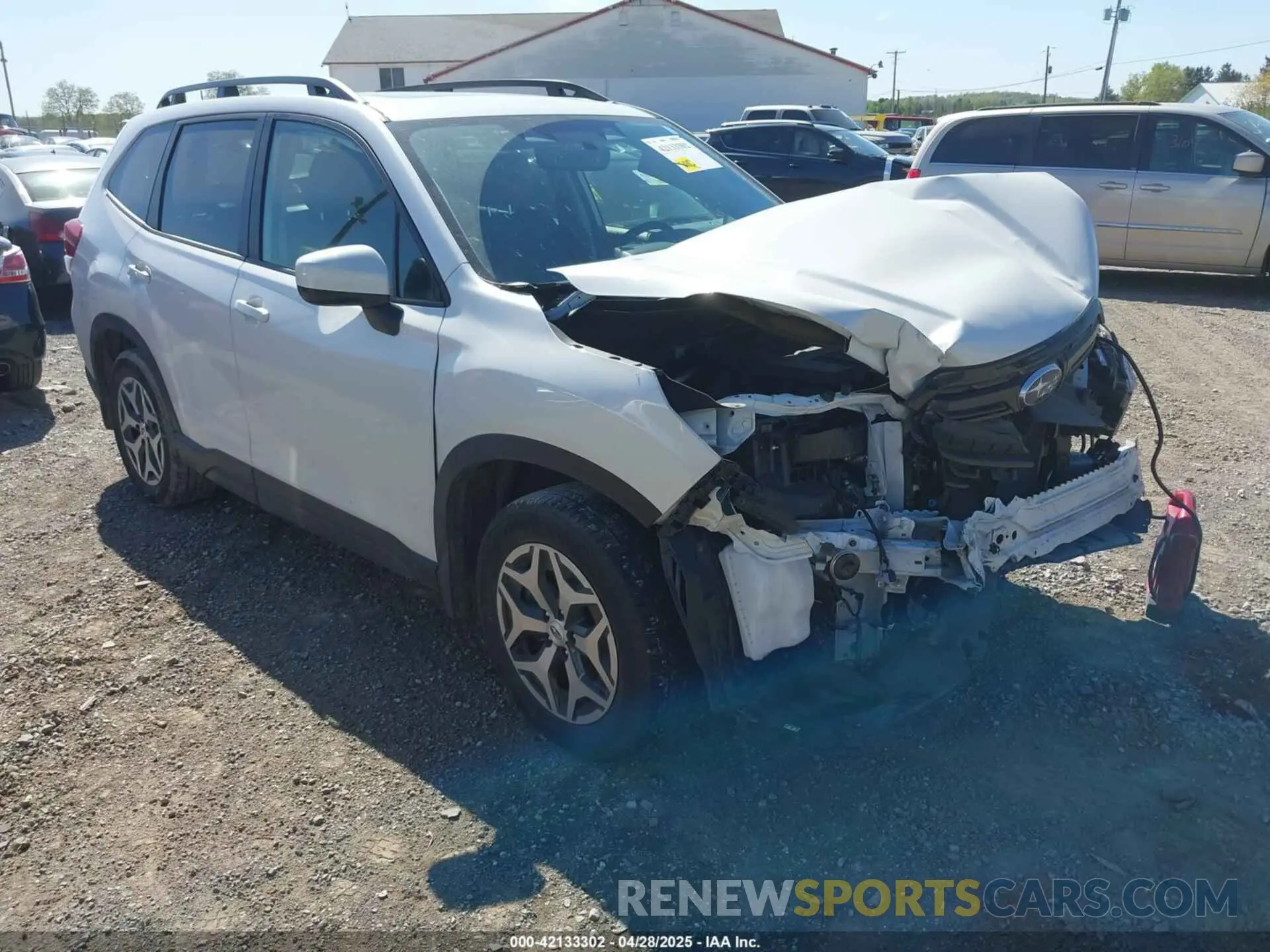 1 fotografías del automóvil dañado JF2SKADC4NH439676 SUBARU FORESTER 2022
