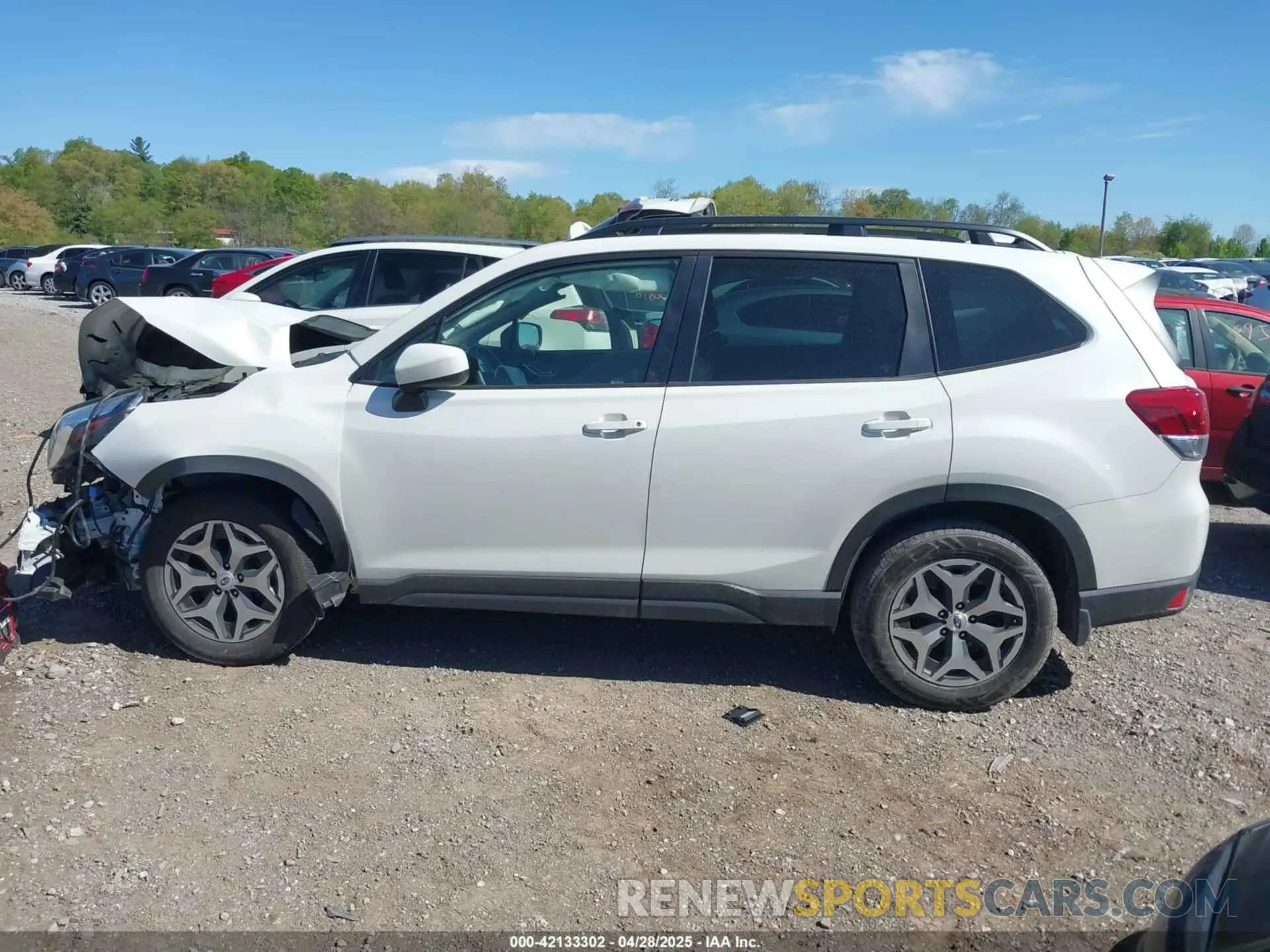 15 fotografías del automóvil dañado JF2SKADC4NH439676 SUBARU FORESTER 2022