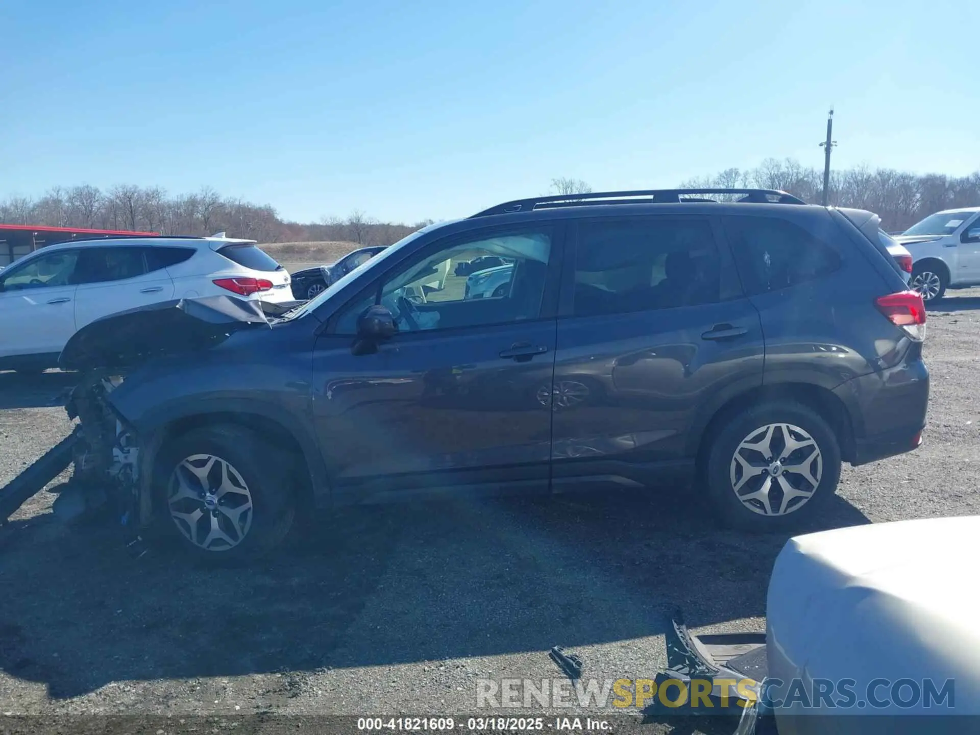 15 fotografías del automóvil dañado JF2SKADC6NH400961 SUBARU FORESTER 2022