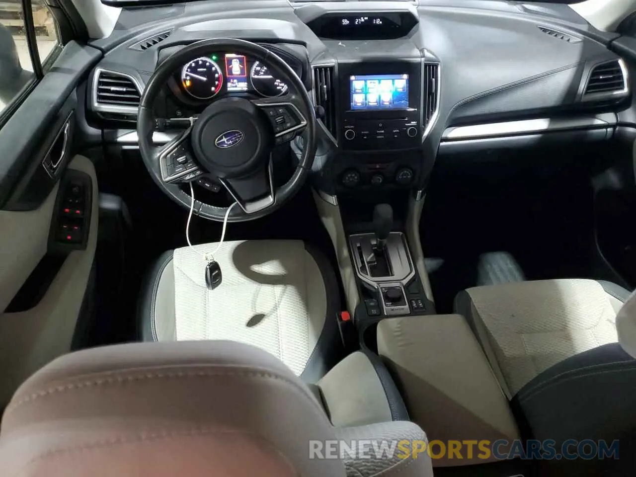 8 fotografías del automóvil dañado JF2SKADC6NH436021 SUBARU FORESTER 2022
