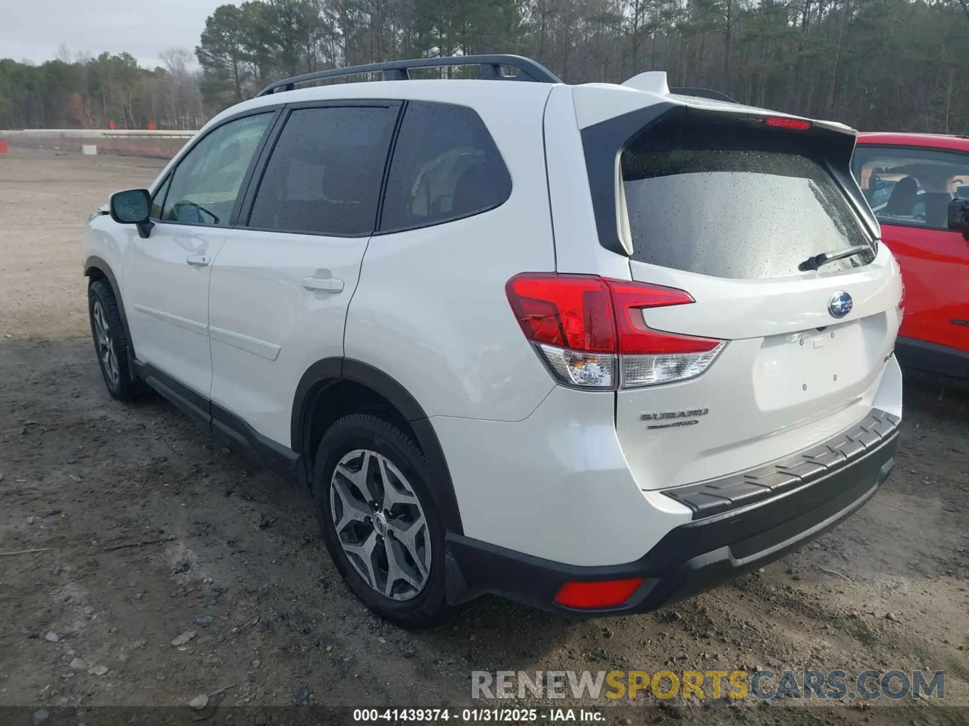 3 fotografías del automóvil dañado JF2SKADC6NH497157 SUBARU FORESTER 2022