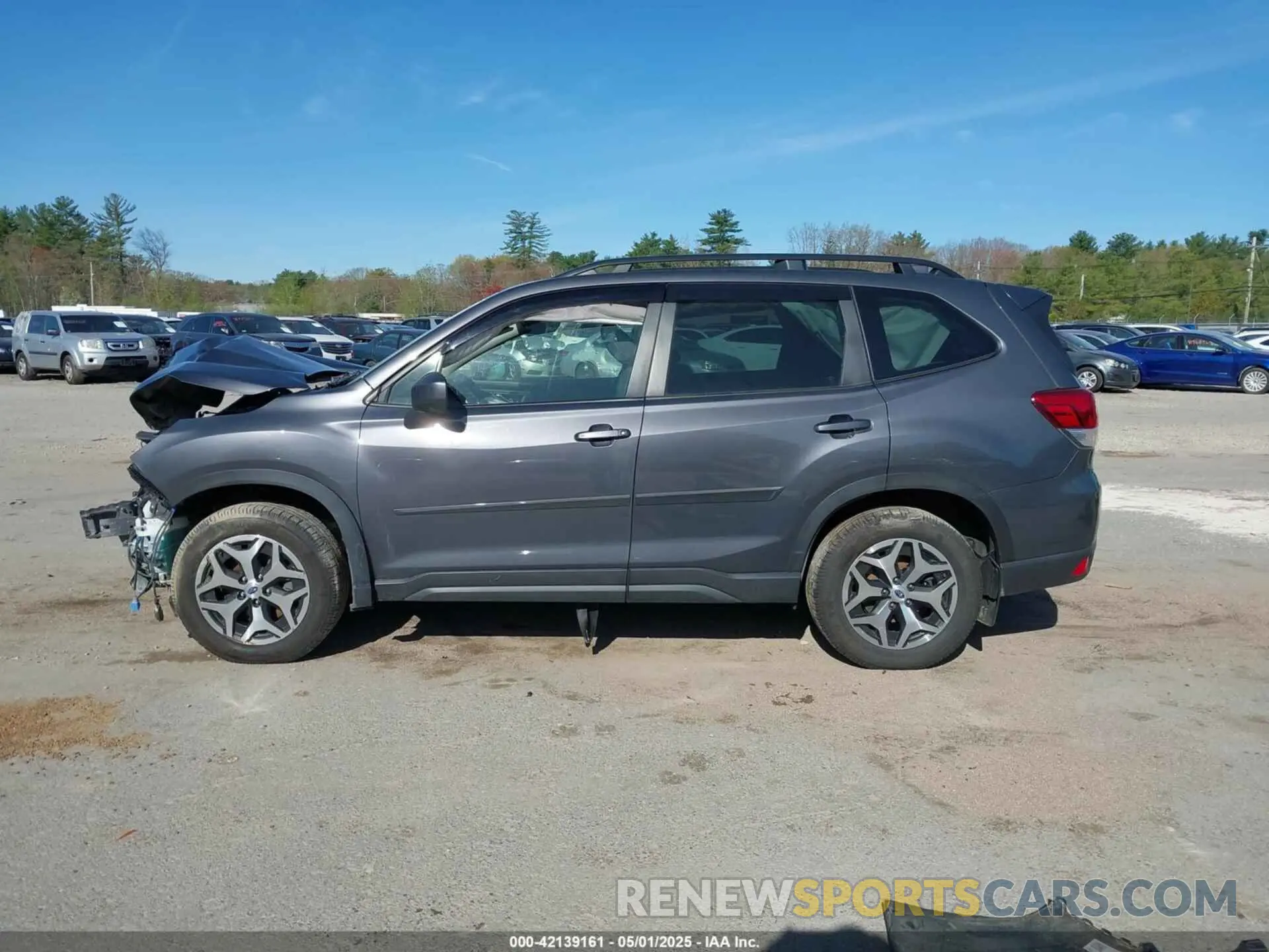 13 fotografías del automóvil dañado JF2SKAEC2NH424866 SUBARU FORESTER 2022
