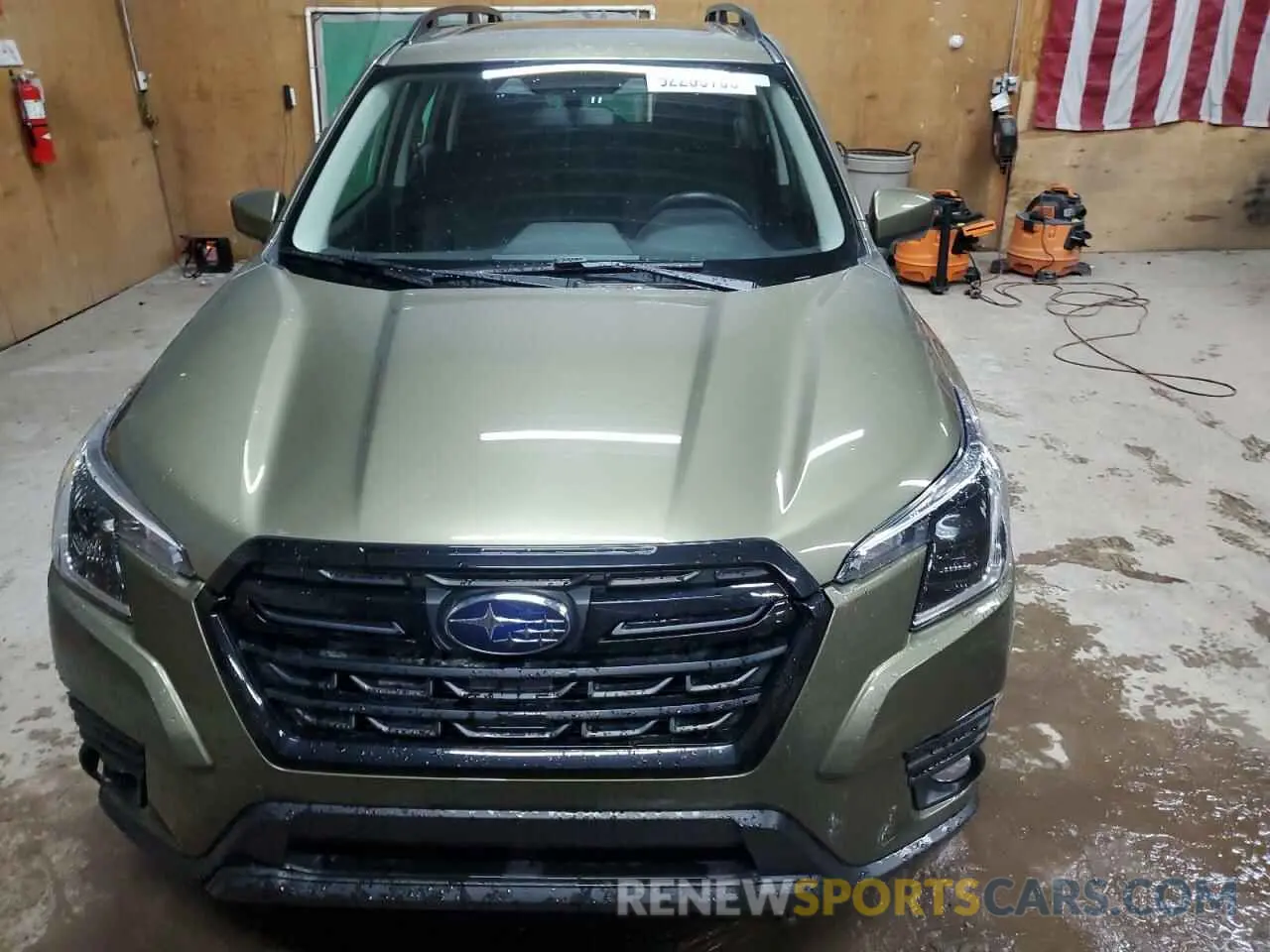 5 fotografías del automóvil dañado JF2SKAEC3NH426948 SUBARU FORESTER 2022