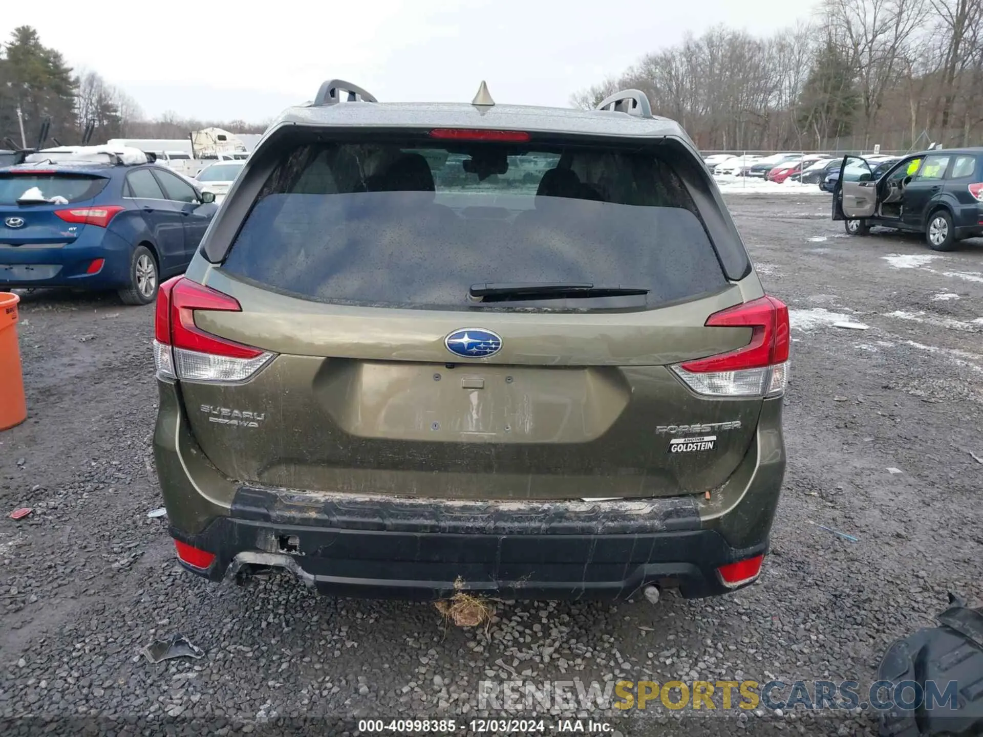 15 fotografías del automóvil dañado JF2SKAEC3NH516701 SUBARU FORESTER 2022