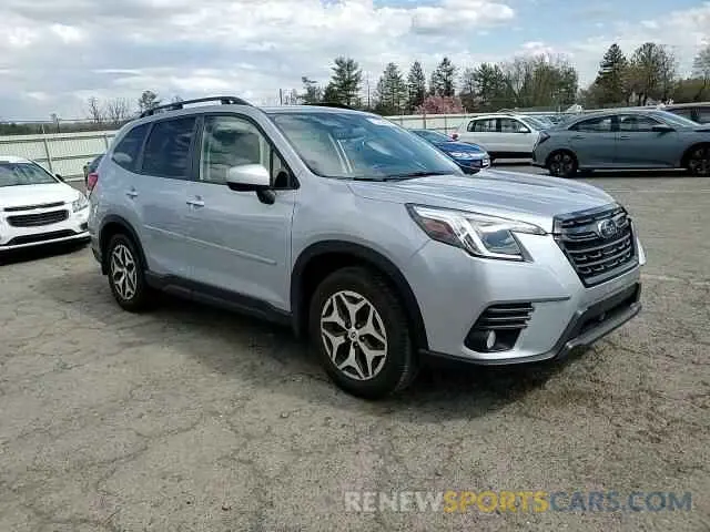 11 fotografías del automóvil dañado JF2SKAEC7NH432171 SUBARU FORESTER 2022