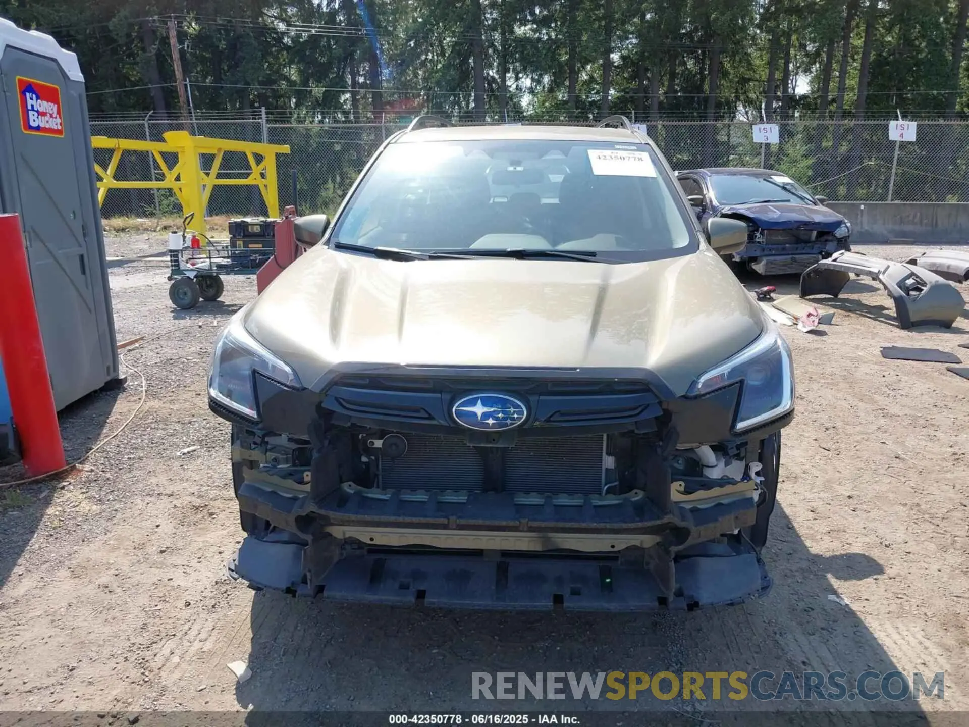 13 fotografías del automóvil dañado JF2SKAEC9NH486863 SUBARU FORESTER 2022