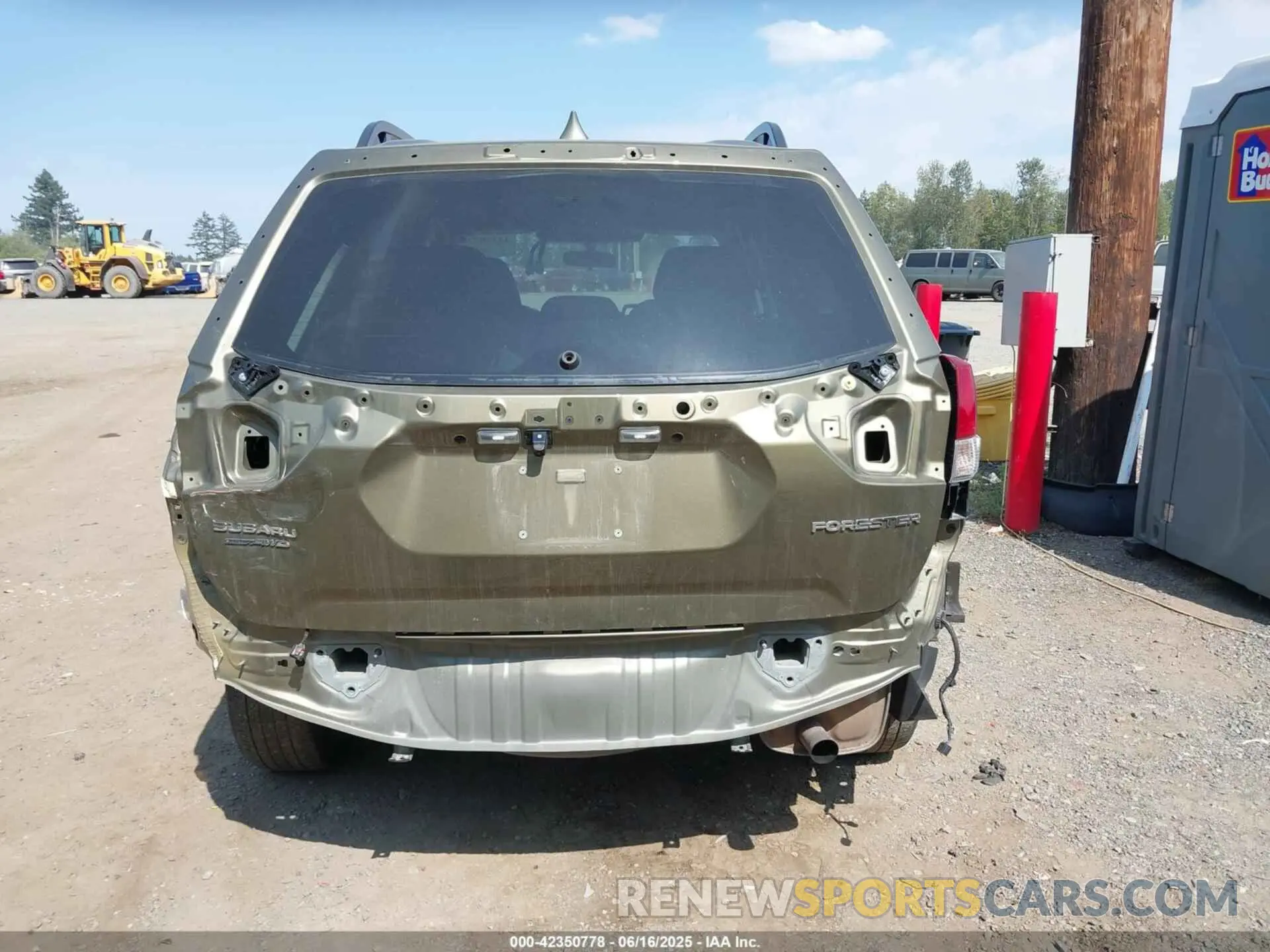 17 fotografías del automóvil dañado JF2SKAEC9NH486863 SUBARU FORESTER 2022