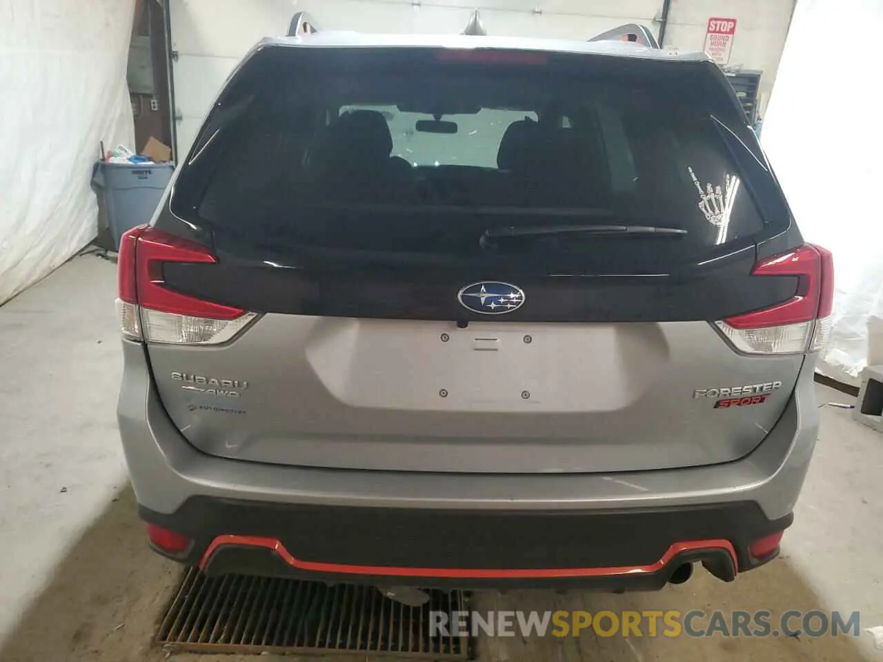 6 fotografías del automóvil dañado JF2SKAJC2NH471997 SUBARU FORESTER 2022