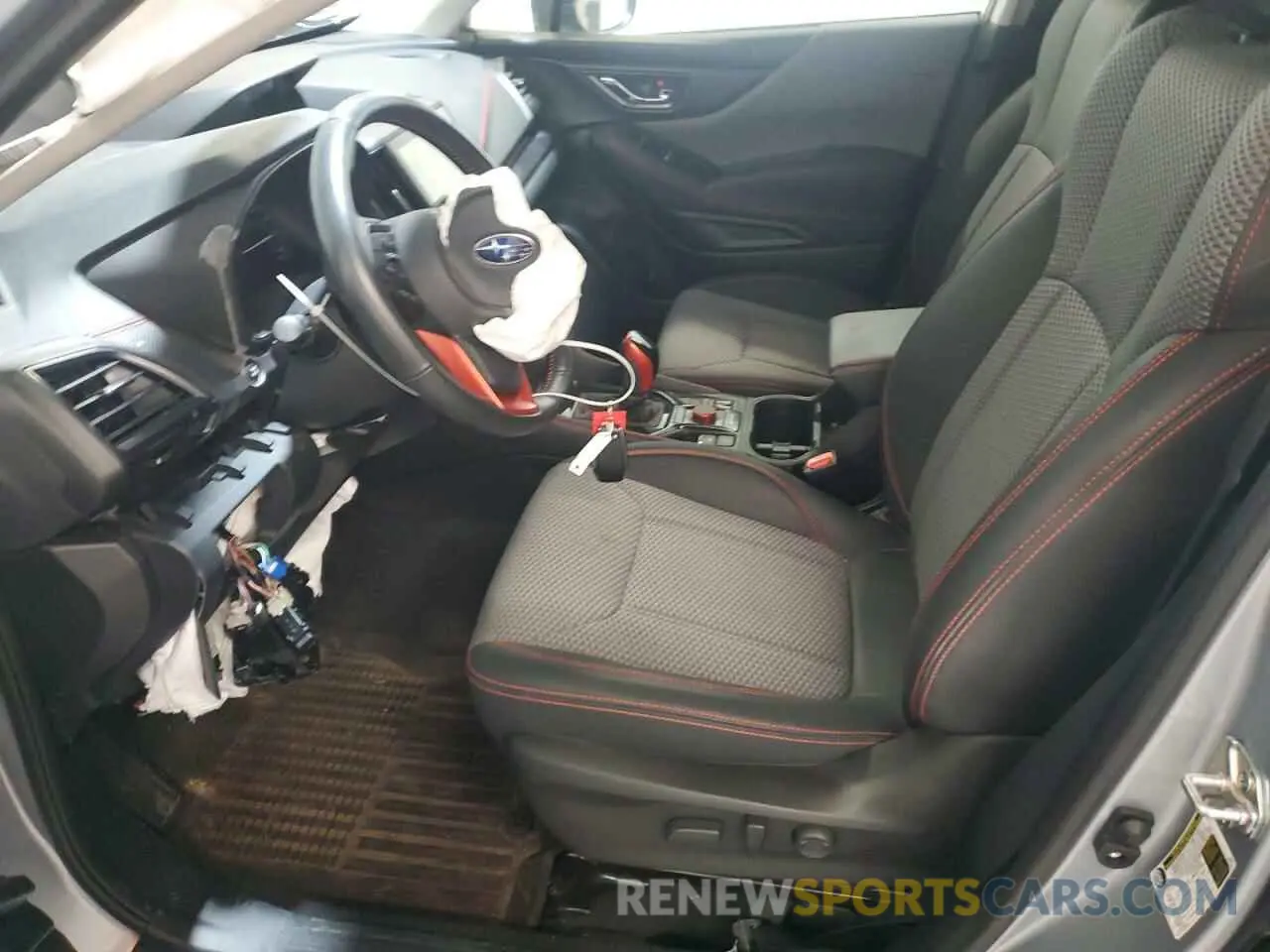 7 fotografías del automóvil dañado JF2SKAJC2NH471997 SUBARU FORESTER 2022