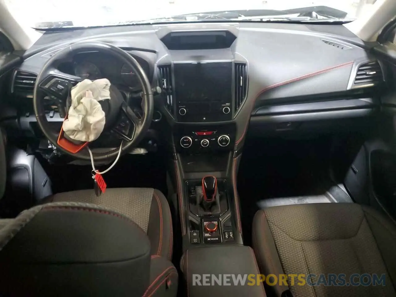8 fotografías del automóvil dañado JF2SKAJC2NH471997 SUBARU FORESTER 2022